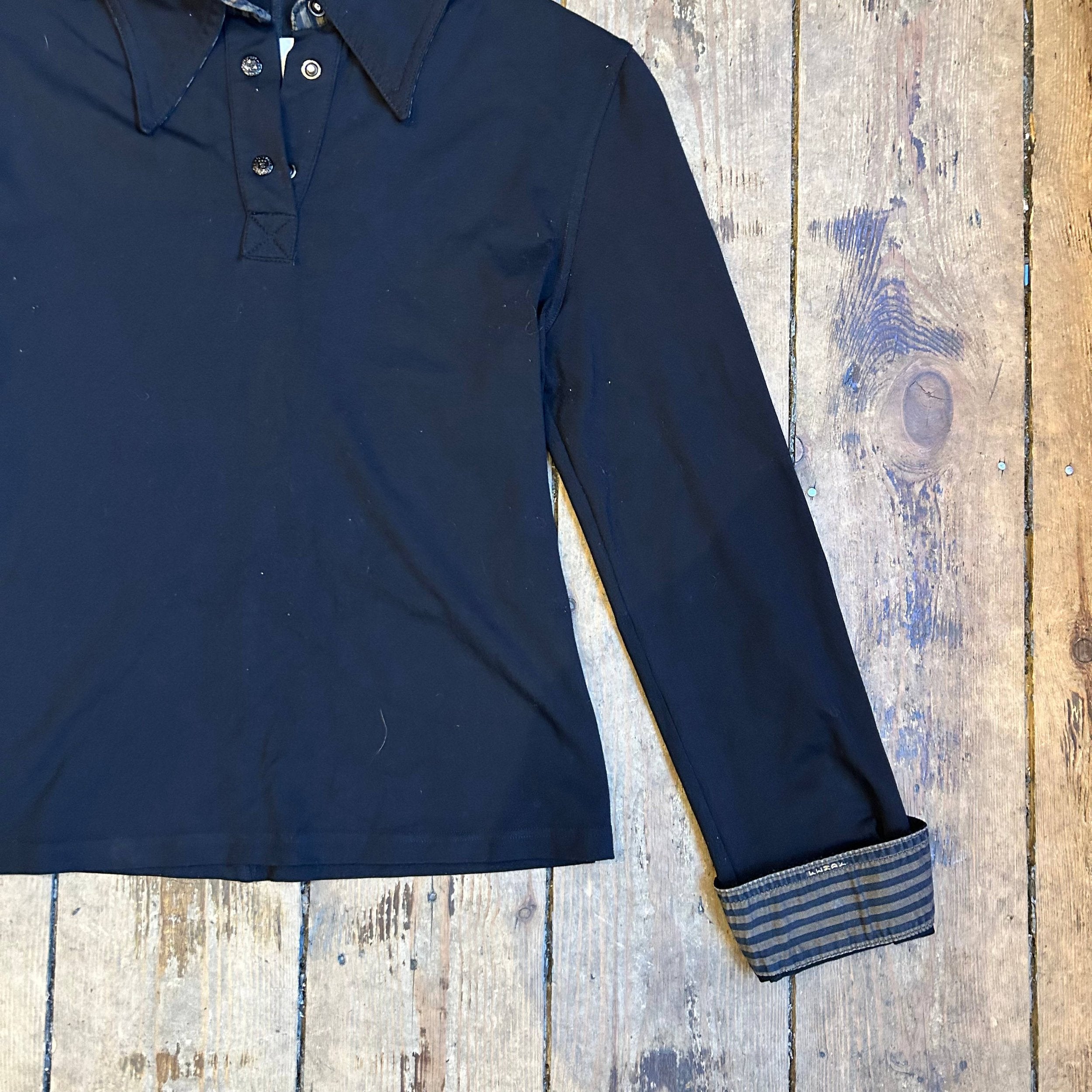 Fendi Black Stretch Shirt