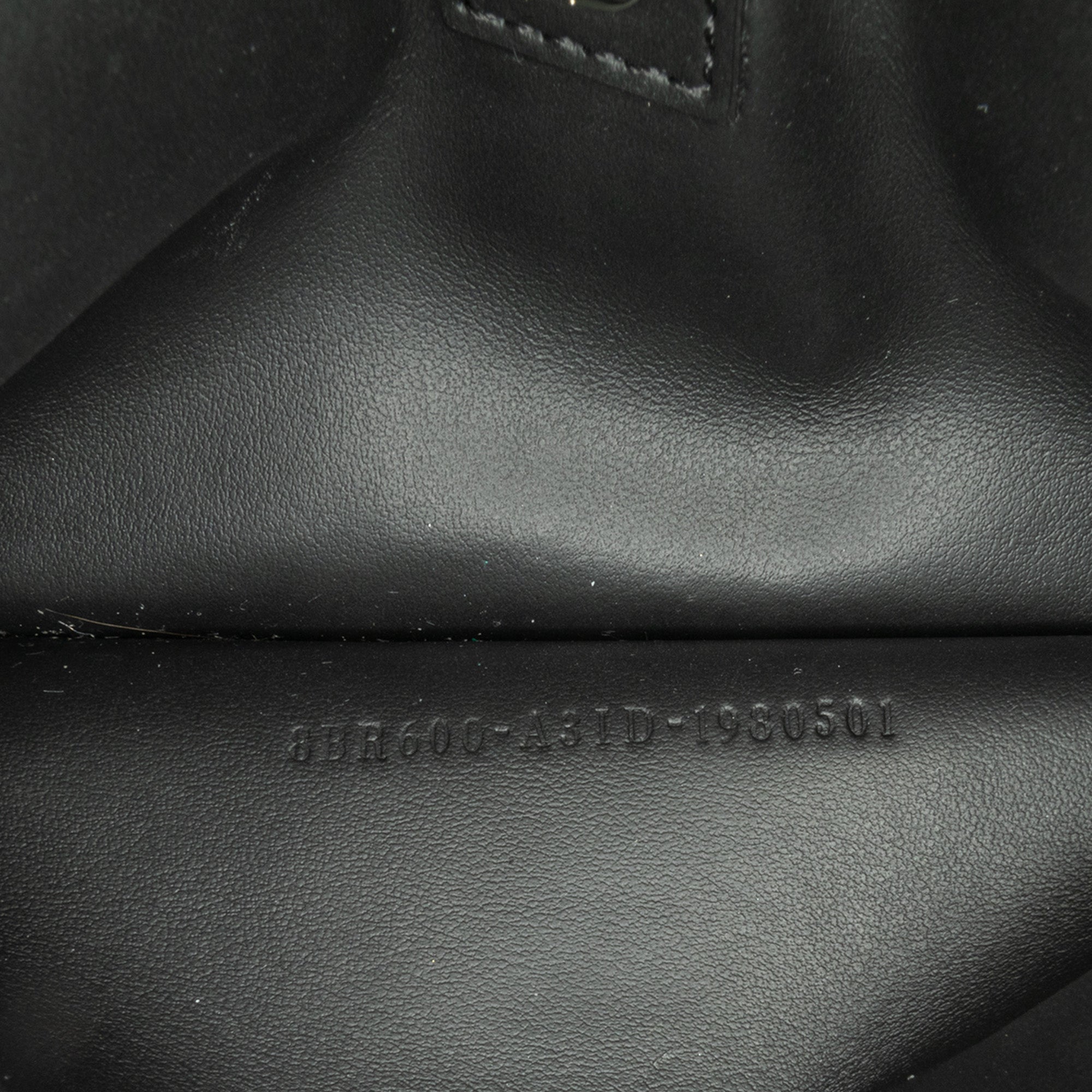 Black Fendi Medium Zucca PVC Baguette Satchel