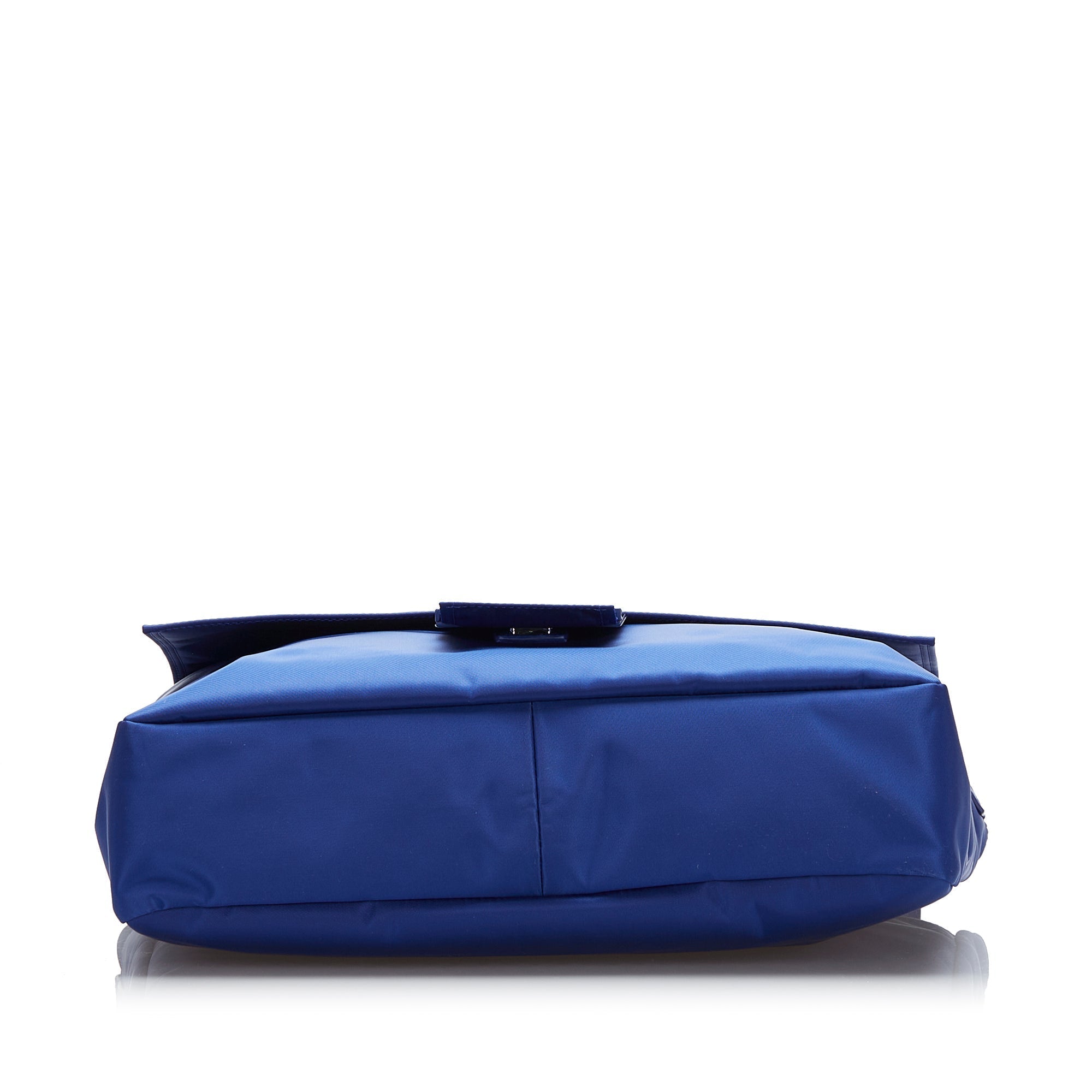 Blue Fendi FF Lock Crossbody