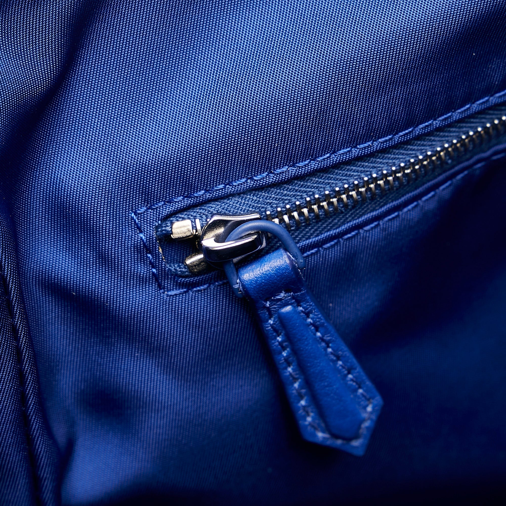 Blue Fendi FF Lock Crossbody
