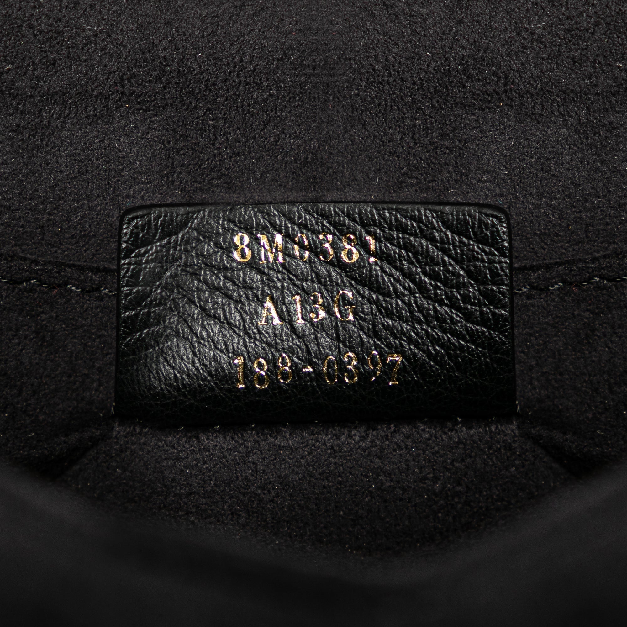 Black Fendi Small Scalloped Studded Leather Kan I Crossbody