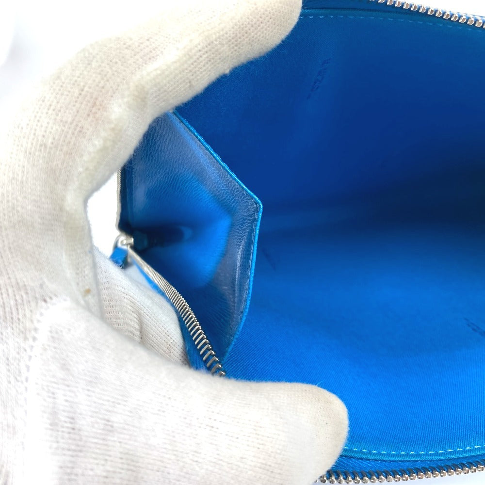 FENDI Clutch bag 8M0363 leather blue Monster Bugs Rhinestone Women(Unisex) Used