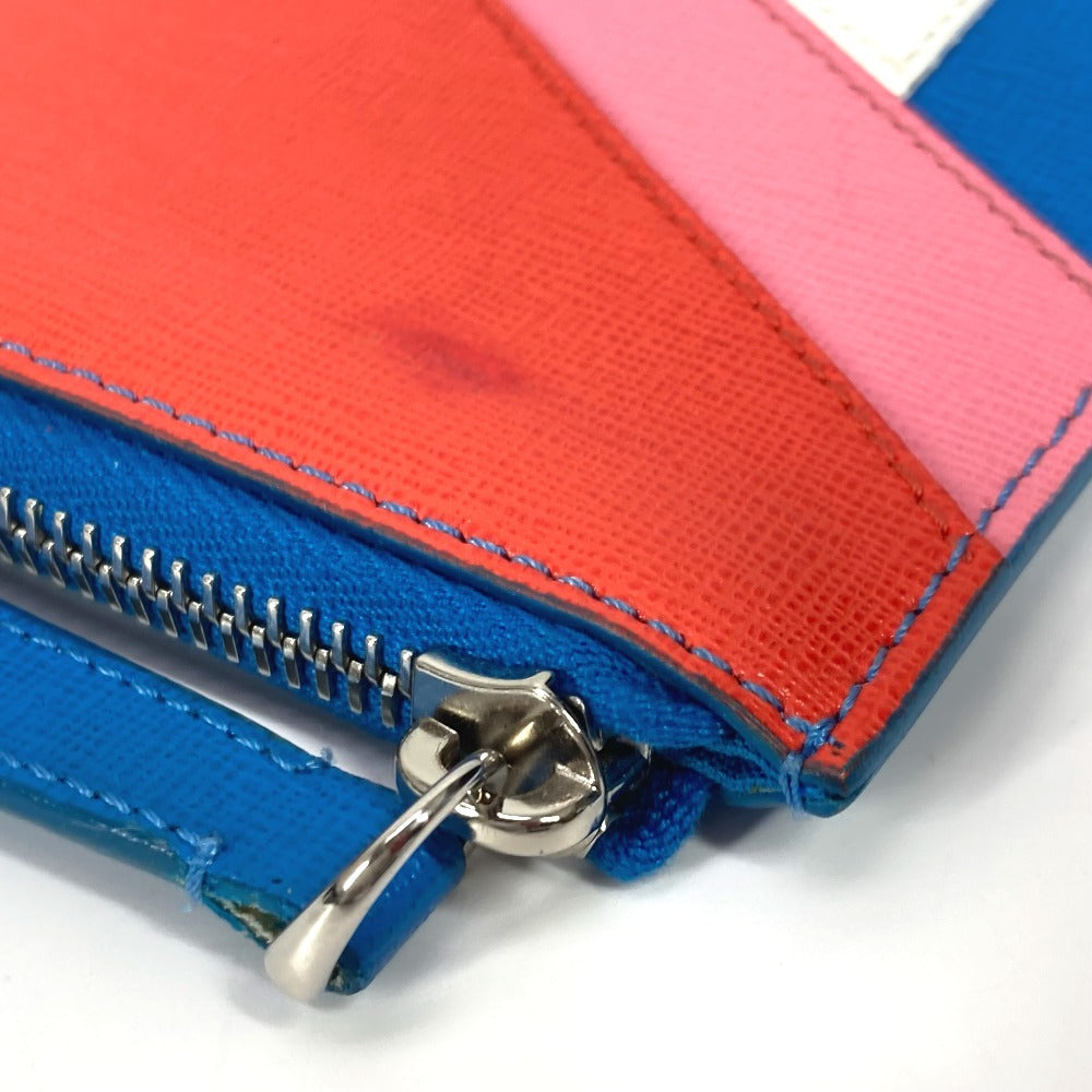 FENDI Clutch bag 8M0363 leather blue Monster Bugs Rhinestone Women(Unisex) Used