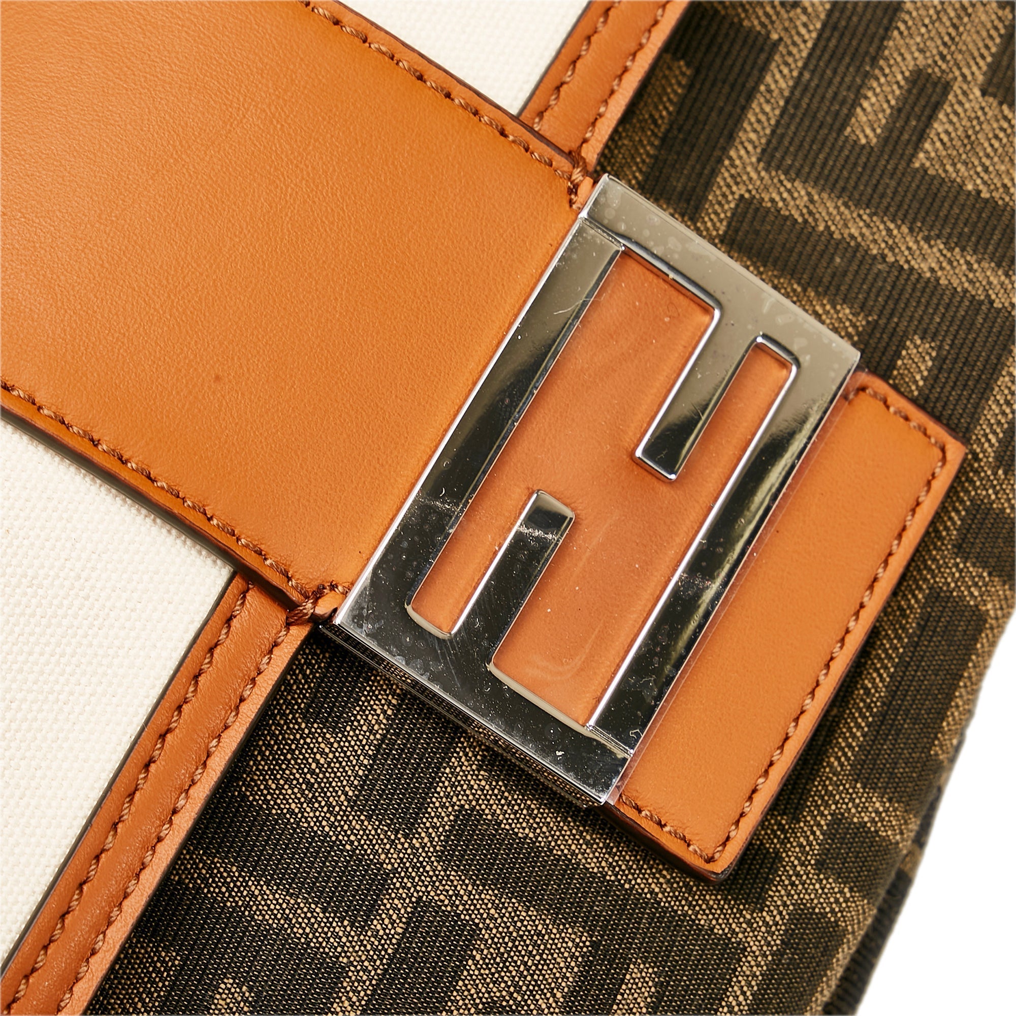 Brown Fendi Zucca Convertible Belt Bag