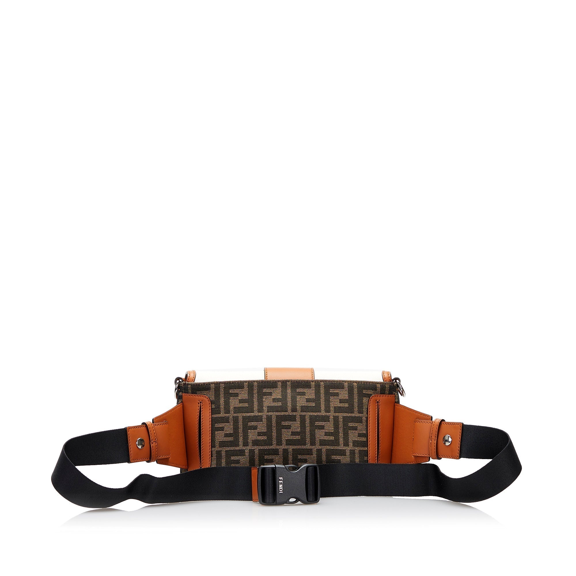 Brown Fendi Zucca Convertible Belt Bag