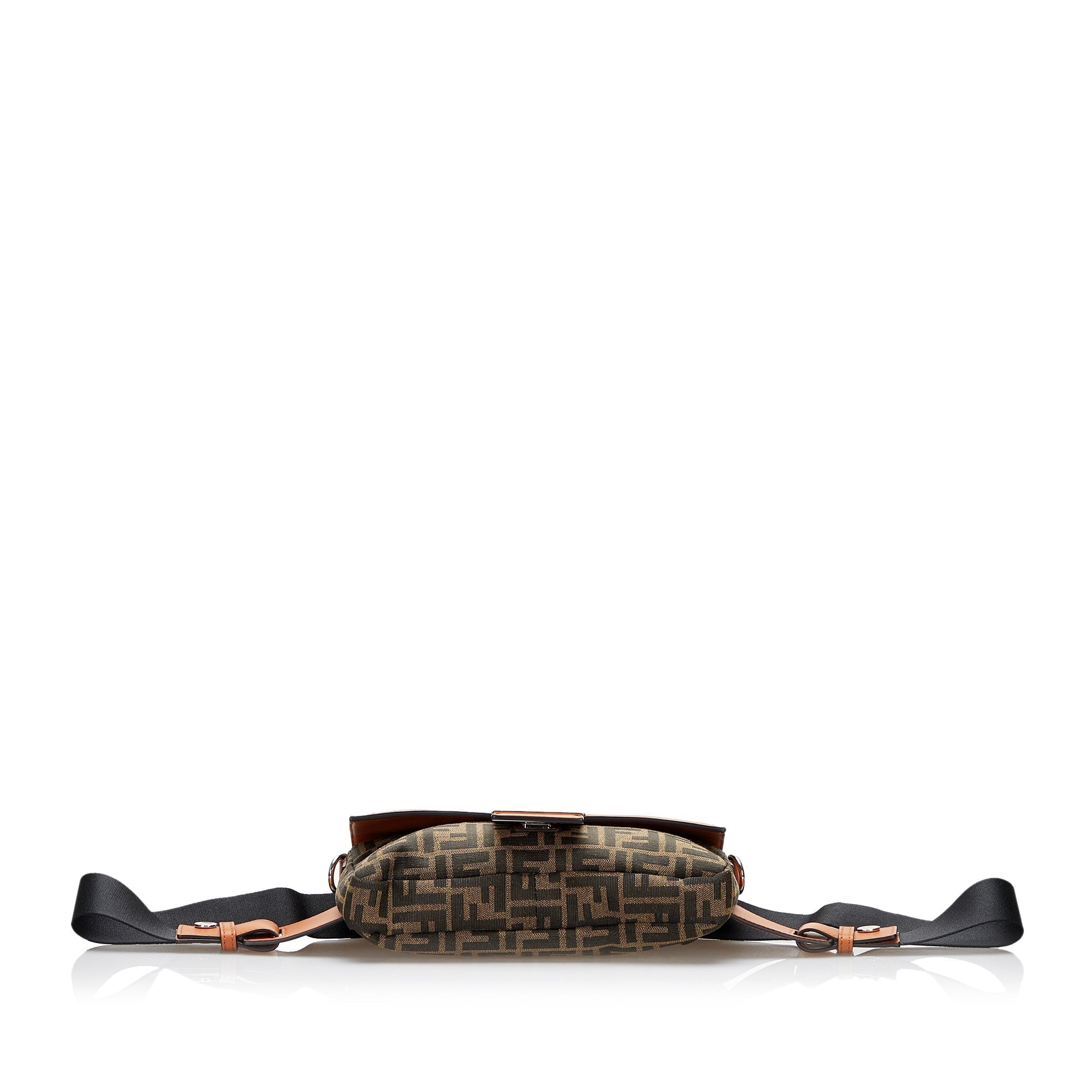 Brown Fendi Zucca Convertible Belt Bag