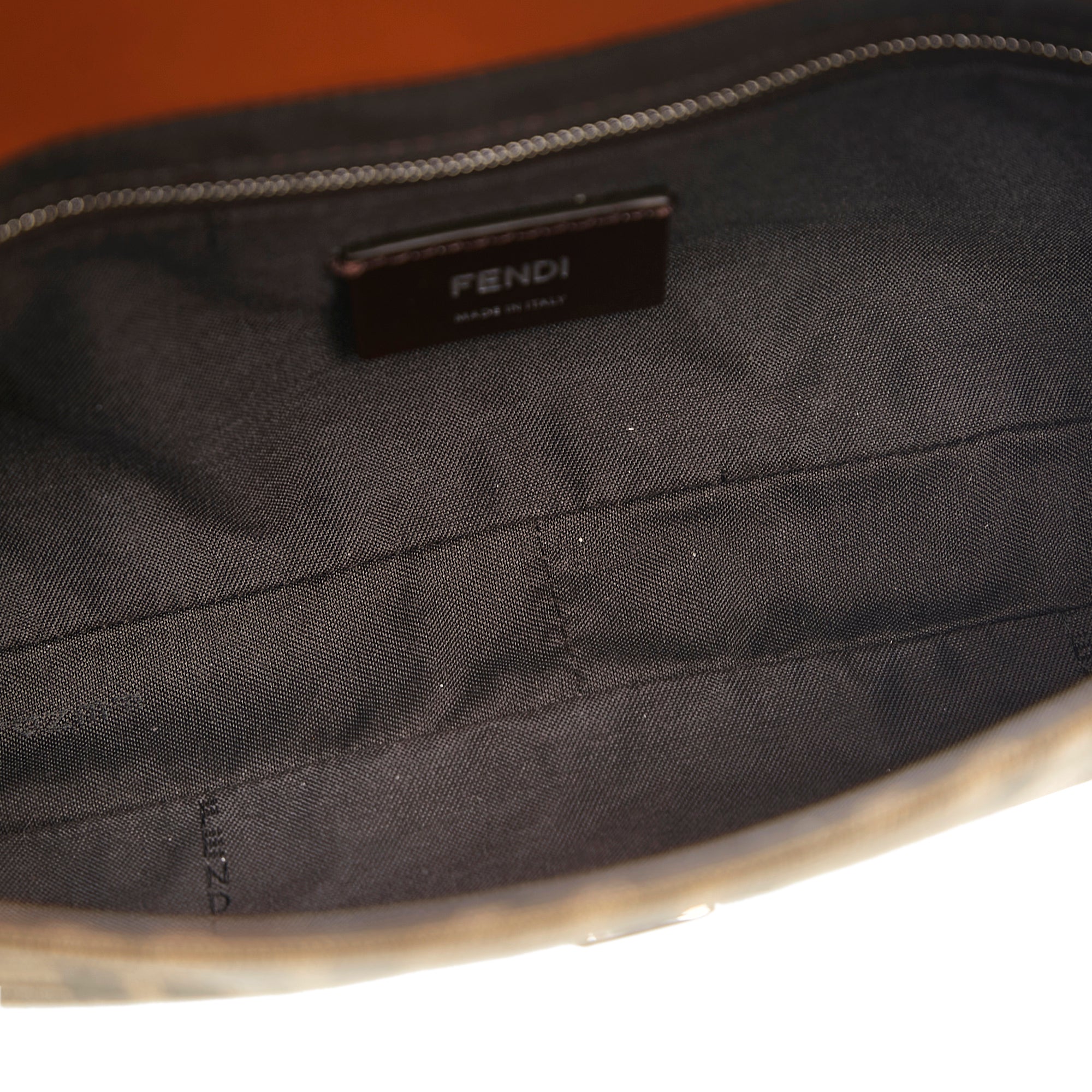 Brown Fendi Zucca Convertible Belt Bag