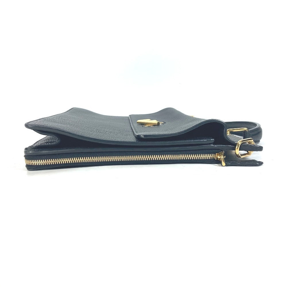 FENDI Business bag 7VA462 leather black Bag Handbag Tote Bag Briefcase Double Face unisex(Unisex) Used