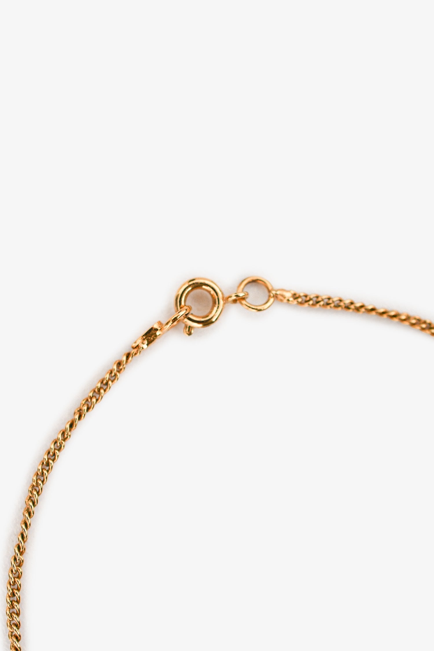 Chanel™ Gold Tone Coco Mark Pearl Necklace