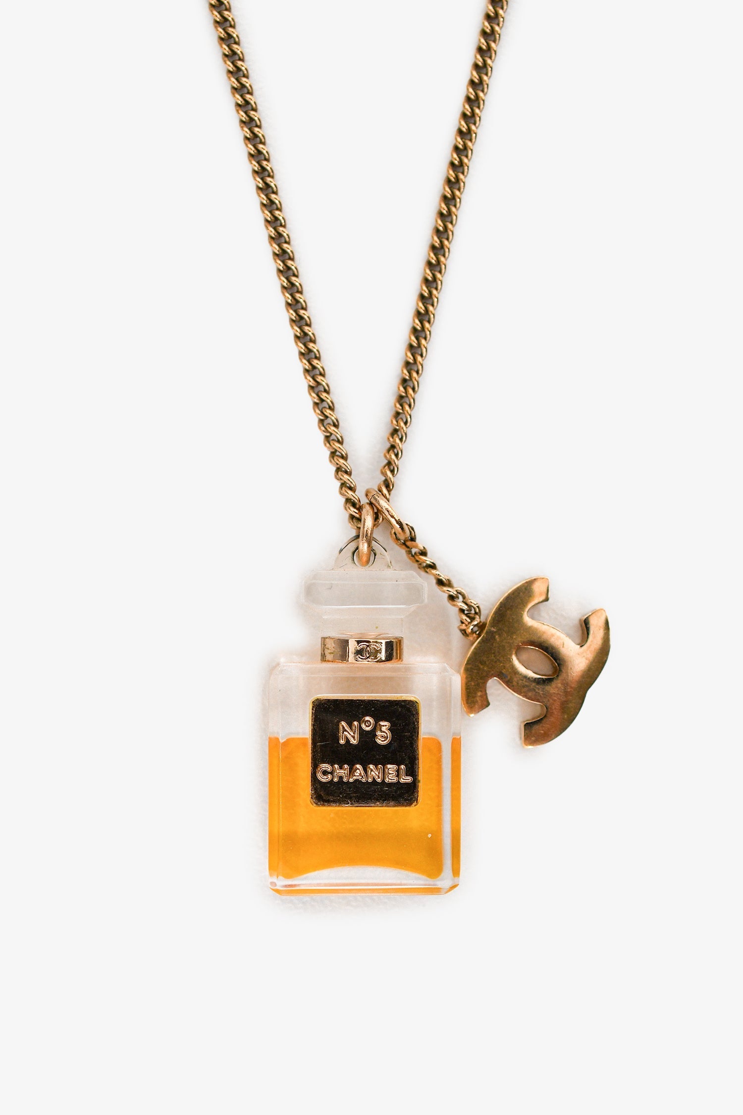 Chanel™ No.5 Perfume Bottom Necklace
