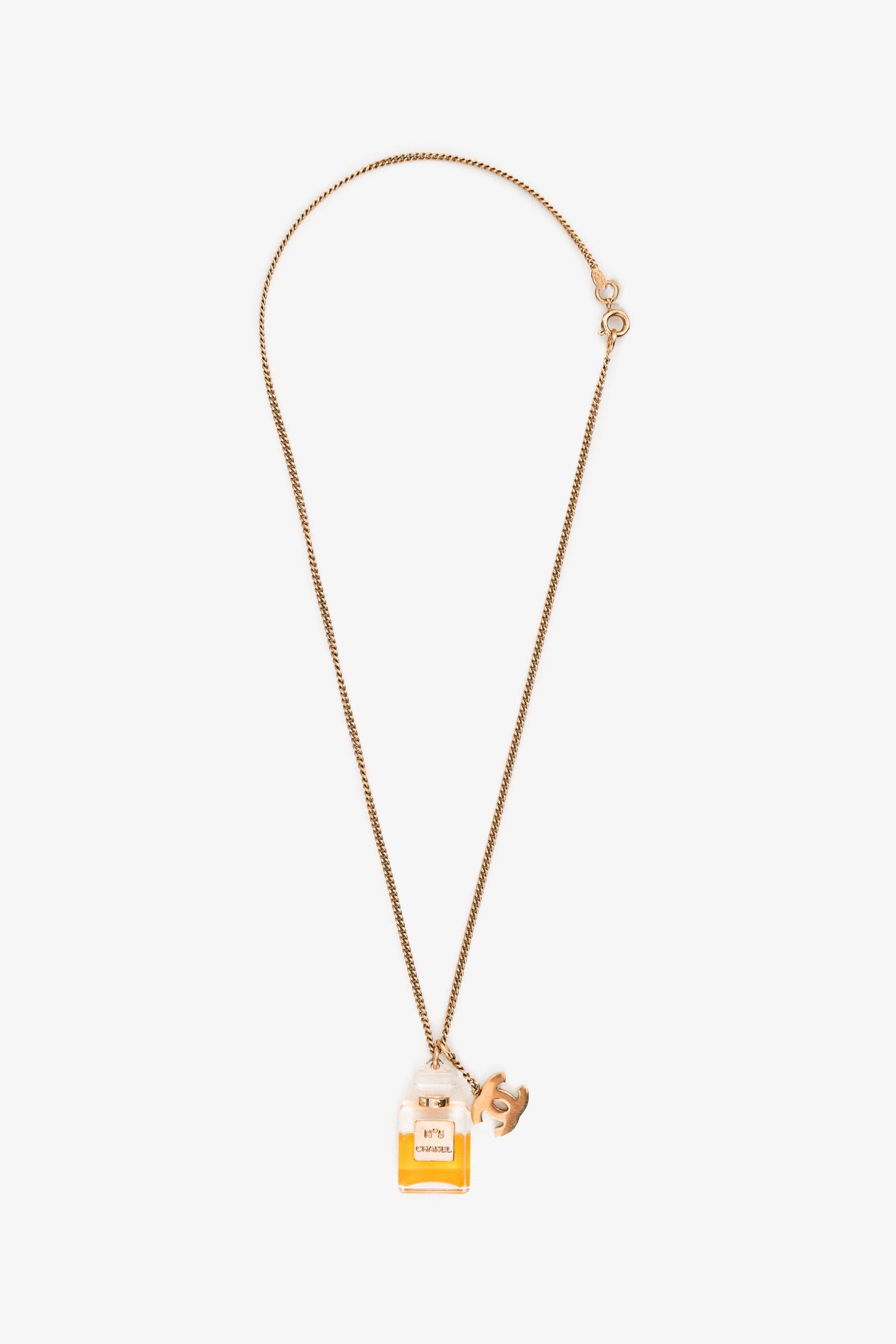 Chanel™ No.5 Perfume Bottom Necklace