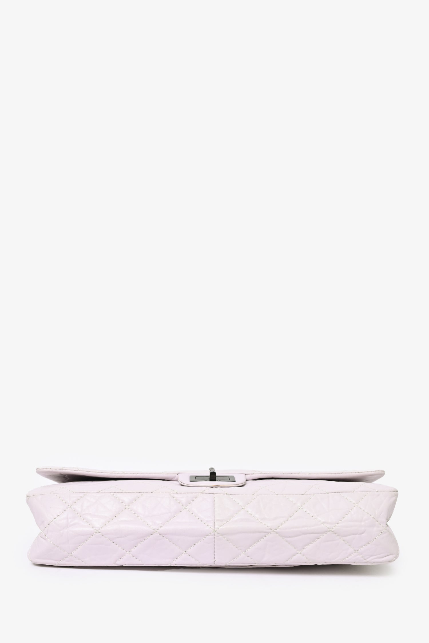 Chanel™ 2008/9 Grey Leather Quilted 2.55 Reissue XL Bag