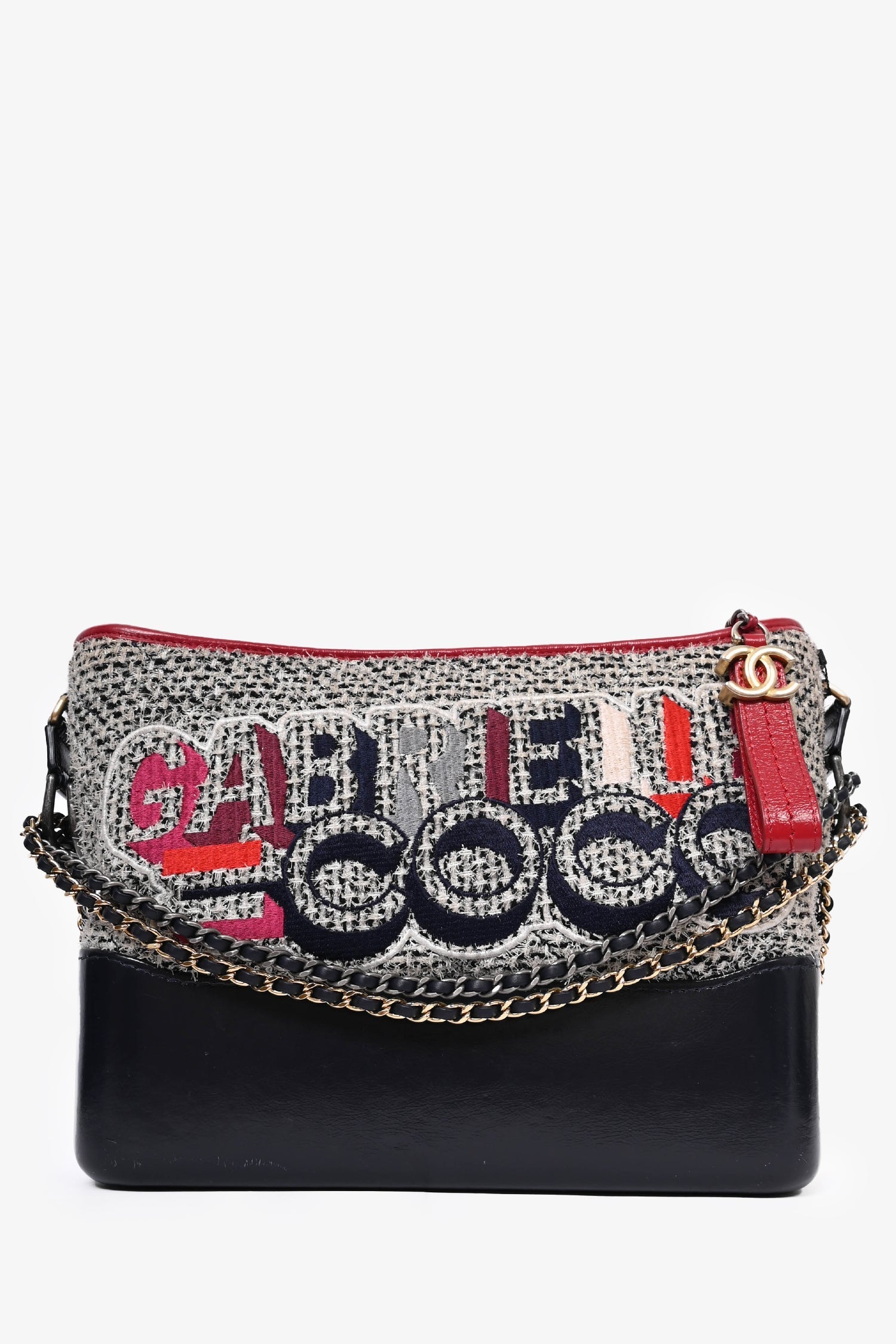 Chanel™ 2017/18 Tweed 'Gabrielle Coco' Medium Gabrielle Chain Bag