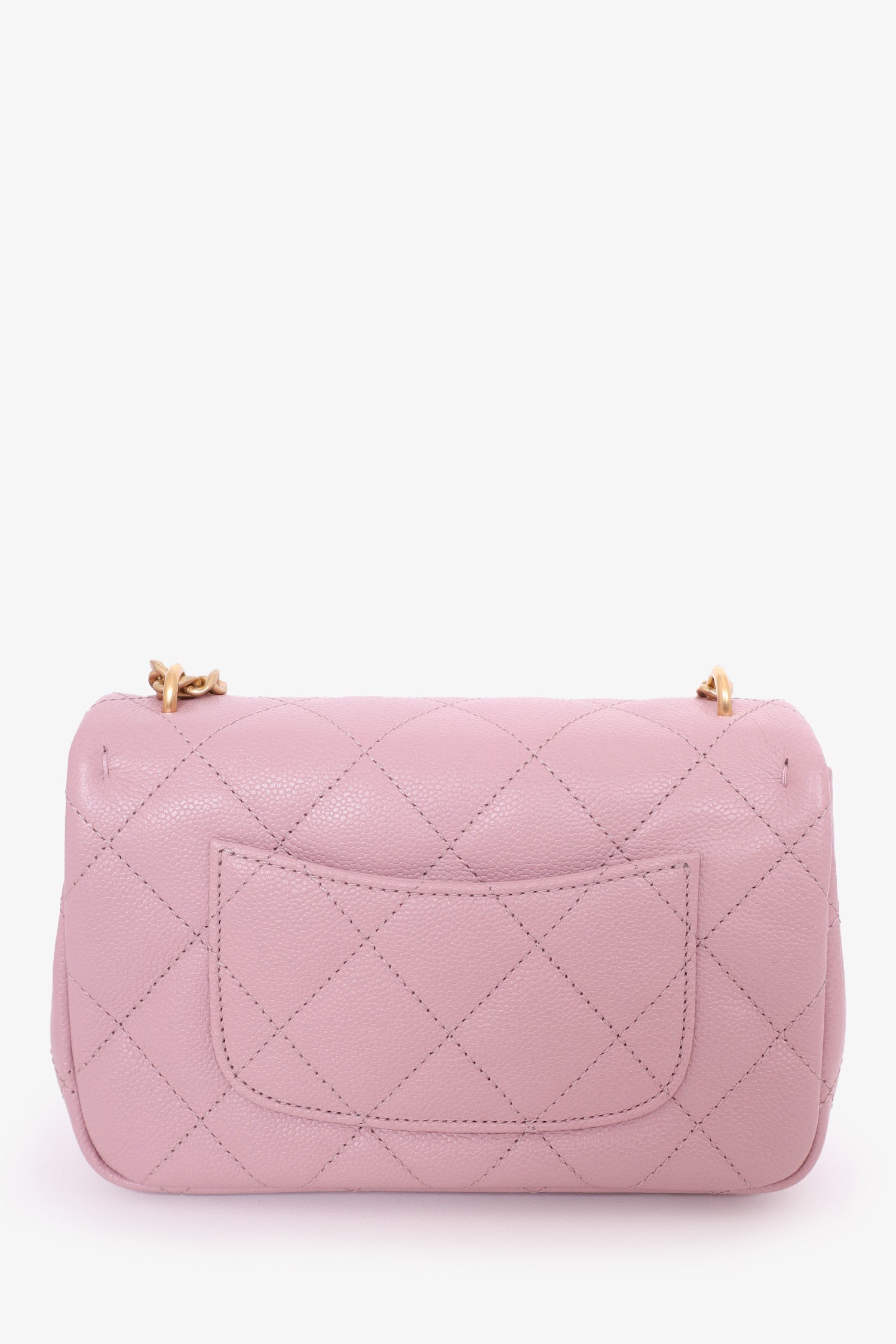 ™ Chanel 2023 Pink Caviar Mini Sweetheart Crush Flap Bag