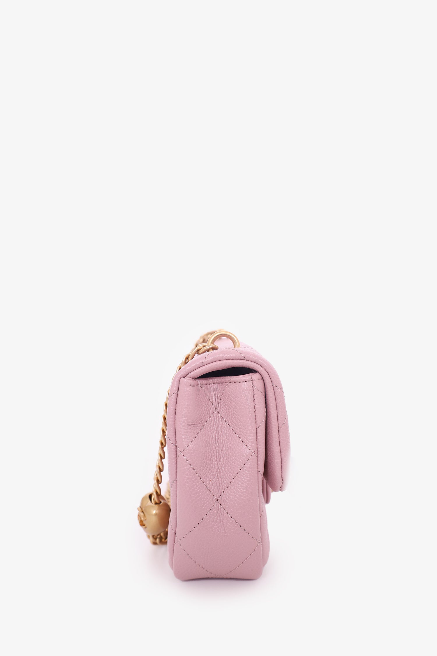 ™ Chanel 2023 Pink Caviar Mini Sweetheart Crush Flap Bag