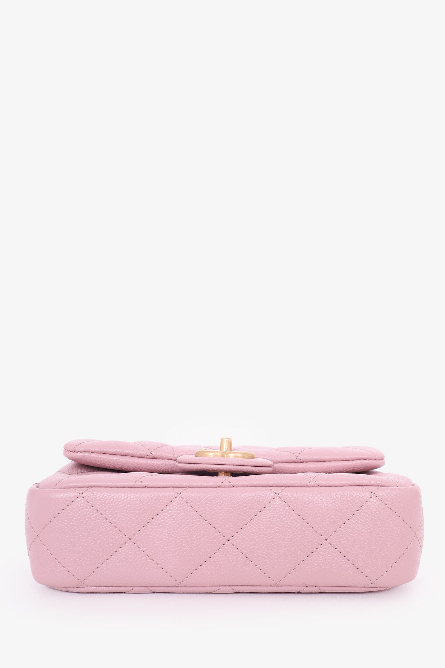 ™ Chanel 2023 Pink Caviar Mini Sweetheart Crush Flap Bag