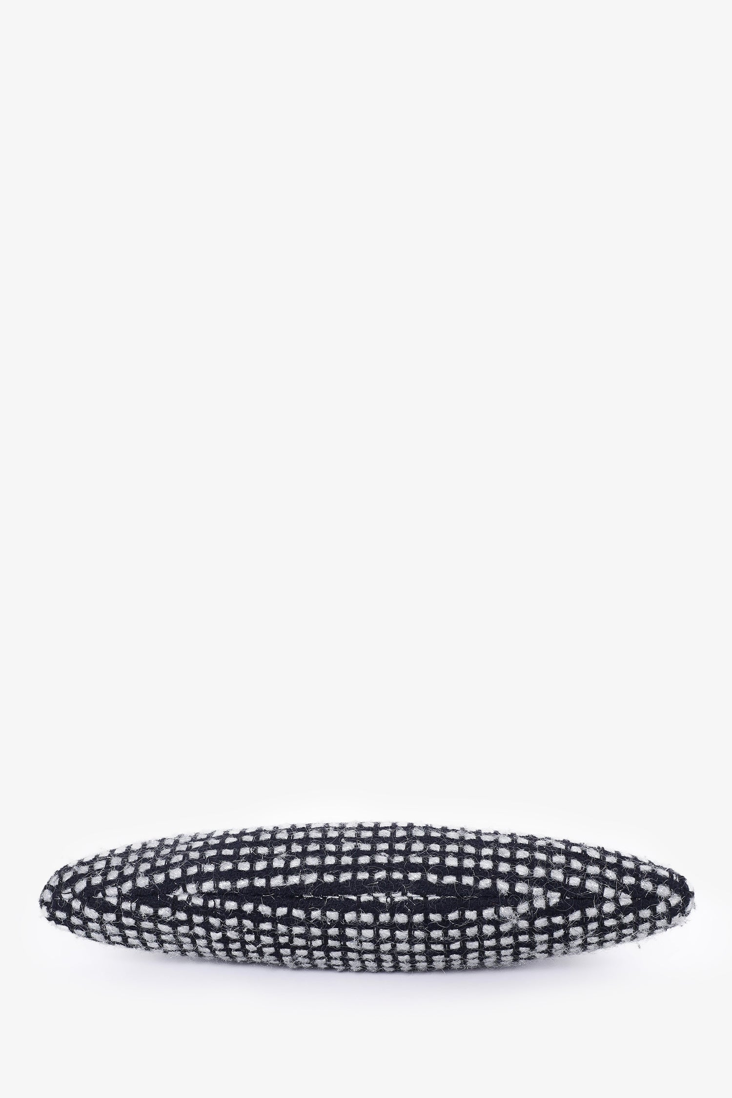 Chanel™ 2002/03 Black/Silver Tweed Clutch