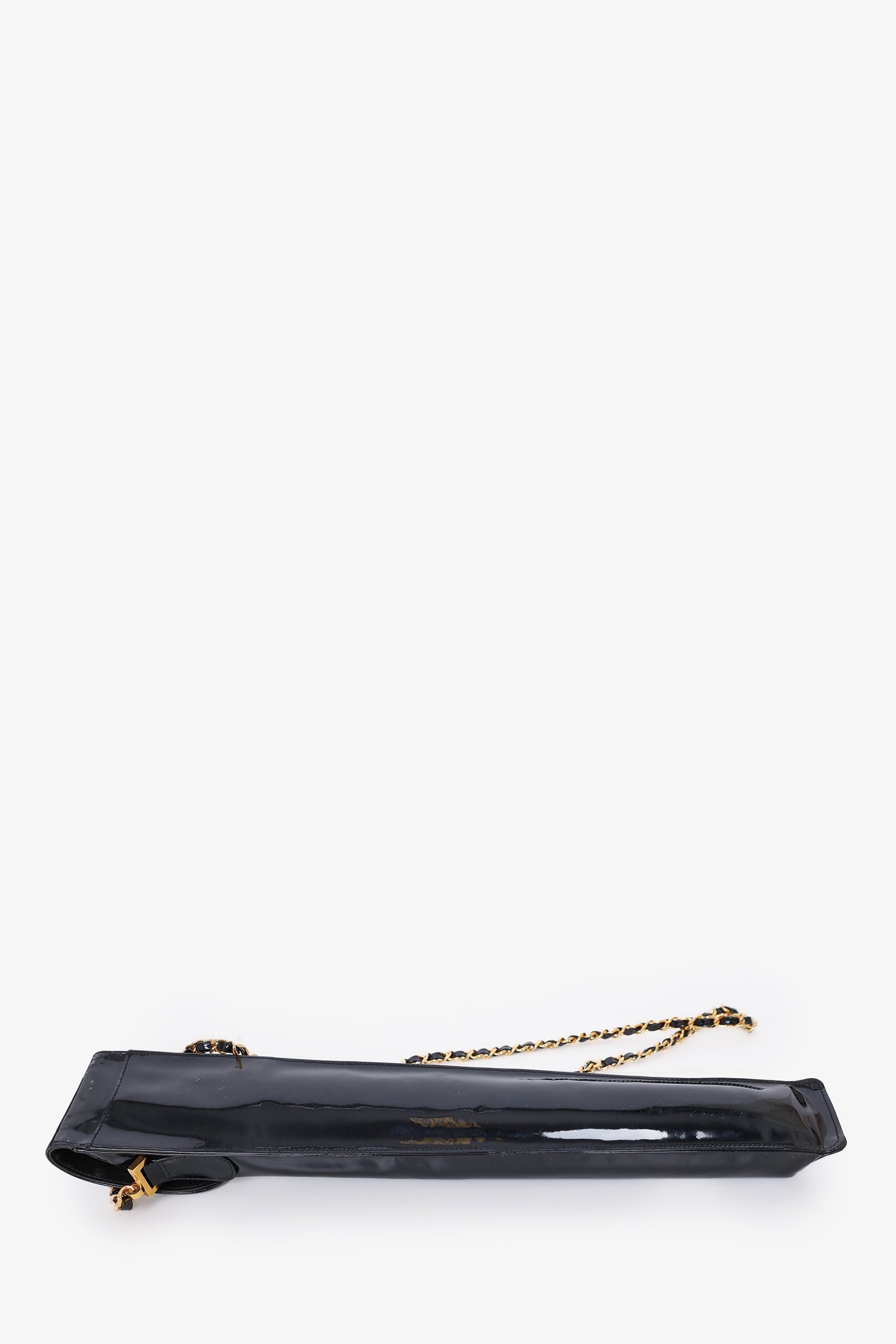 Chanel™ Black Patent Umbrella and Holder