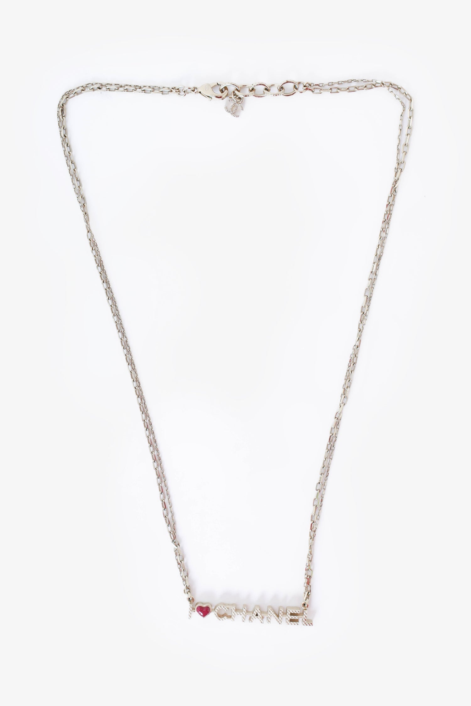 Chanel™ Gold-Tone 'I Heart Chanel' Necklace