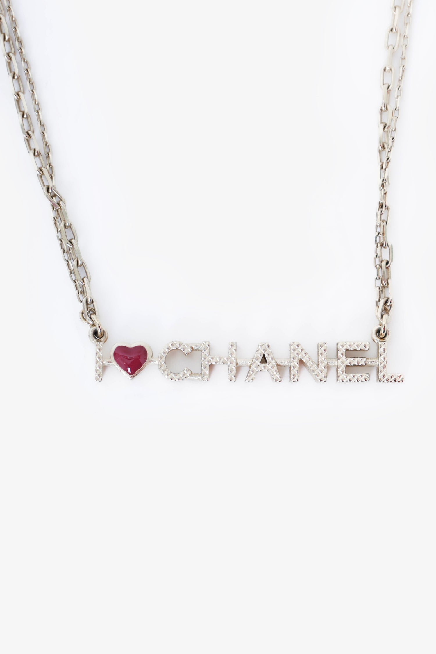 Chanel™ Gold-Tone 'I Heart Chanel' Necklace
