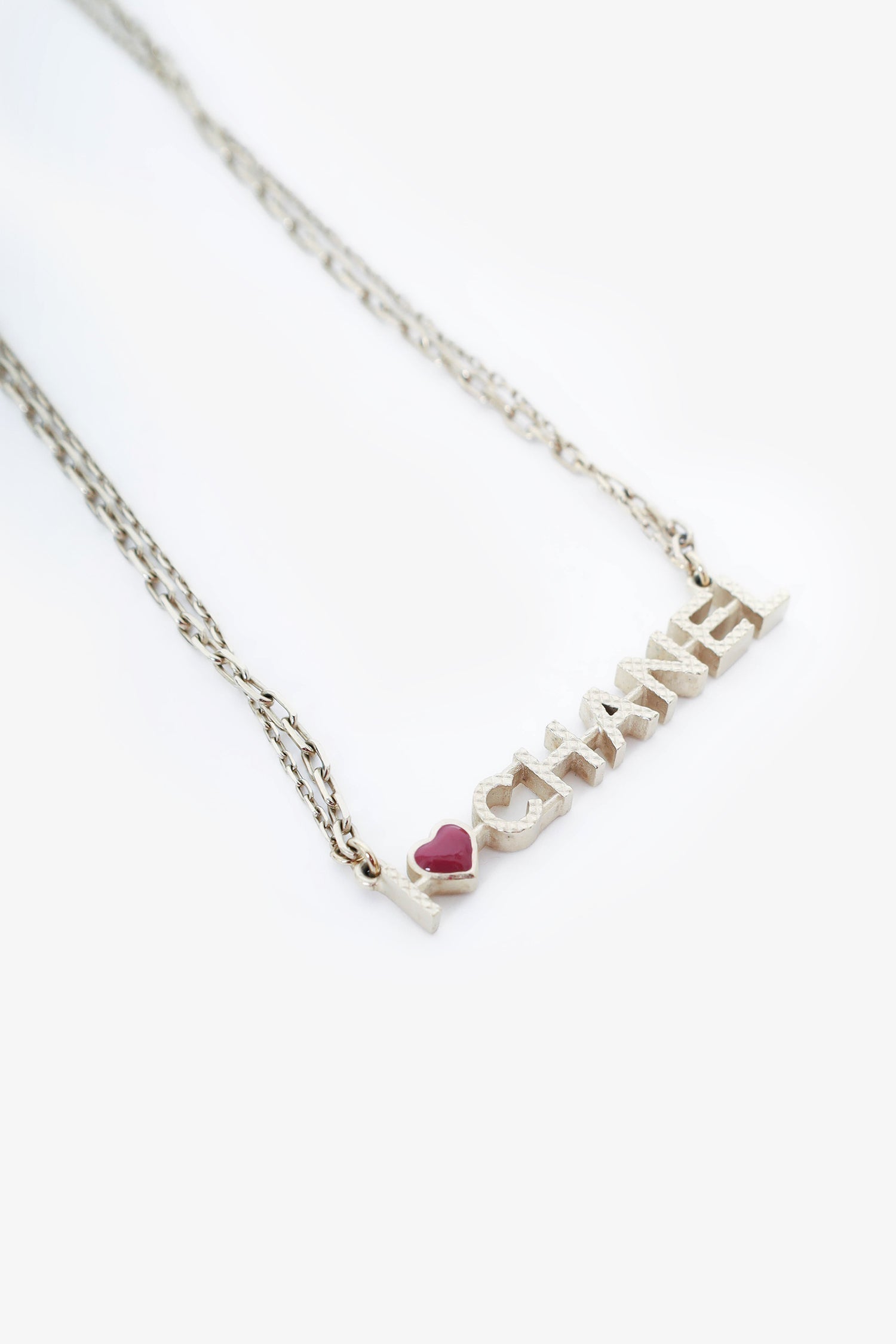Chanel™ Gold-Tone 'I Heart Chanel' Necklace