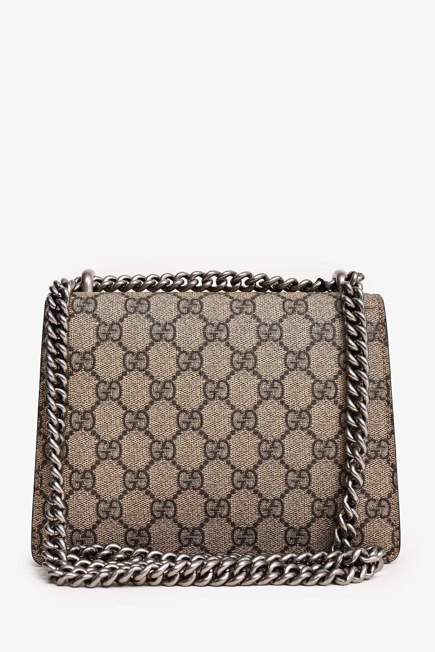 Gucci GG Supreme Monogram Mini Dionysus Chain Shoulder Bag