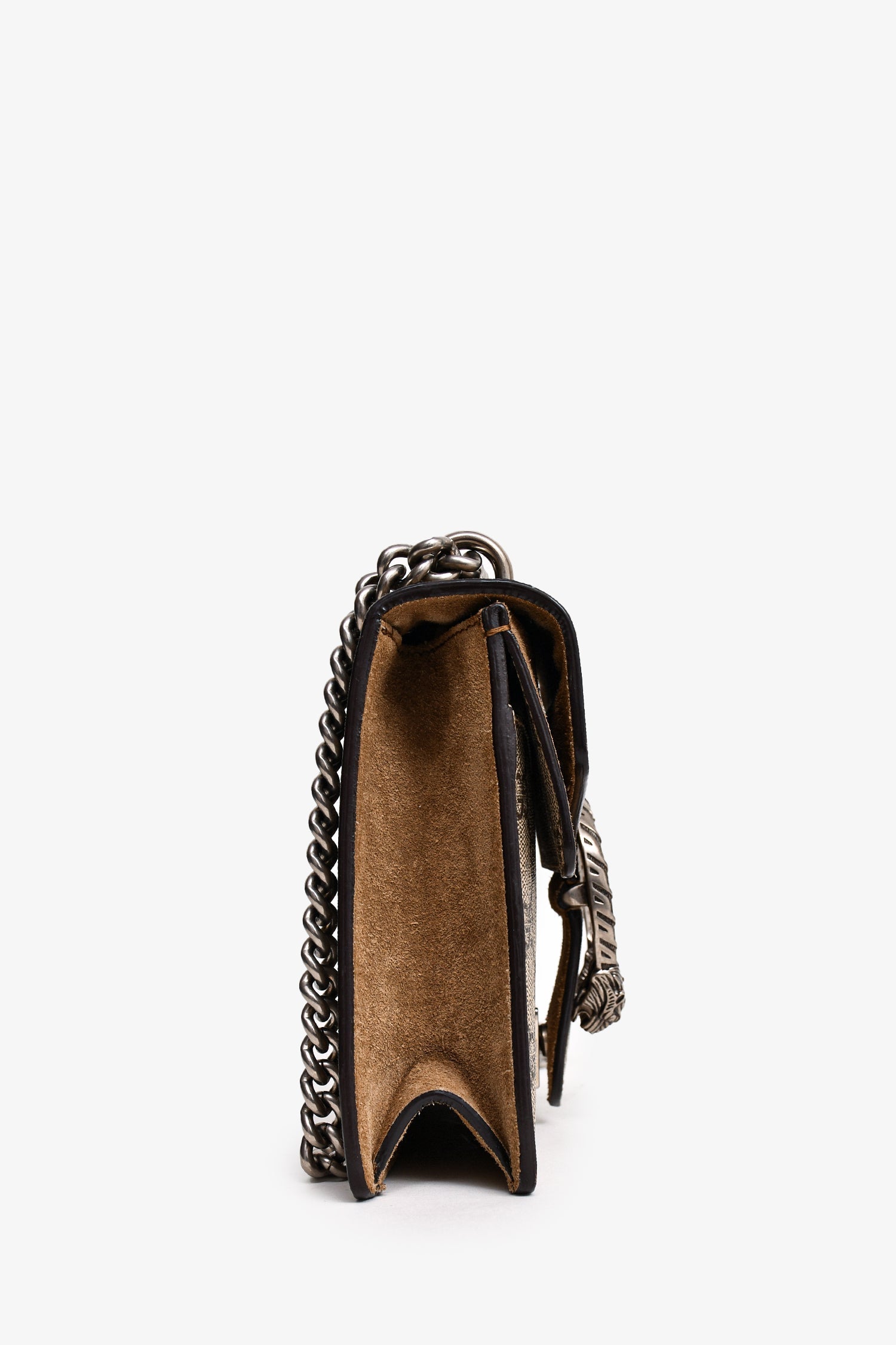 Gucci GG Supreme Monogram Mini Dionysus Chain Shoulder Bag