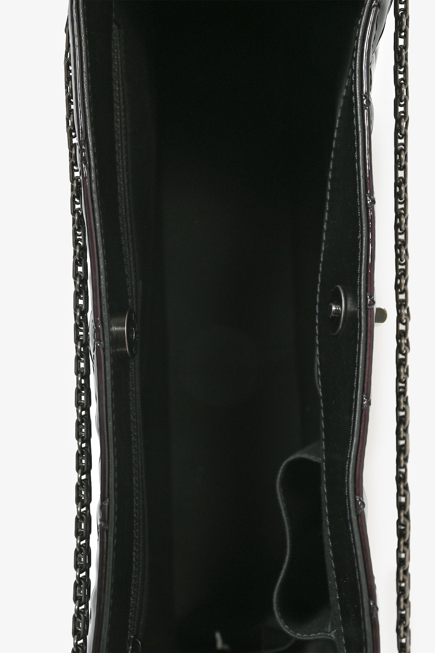 Chanel™ 2011/12 Dark Purple Patent Quilted Leather 2.55 Reissue Tote Bag