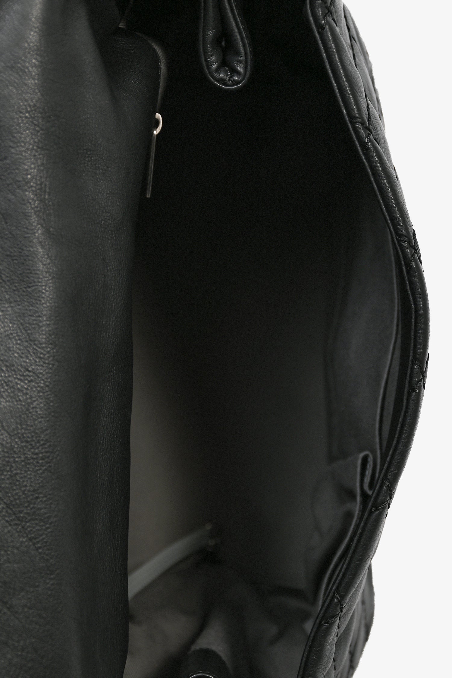 Chanel™ 2012-13 Black Quilted Calfskin Leather CC Flap Shoulder Bag
