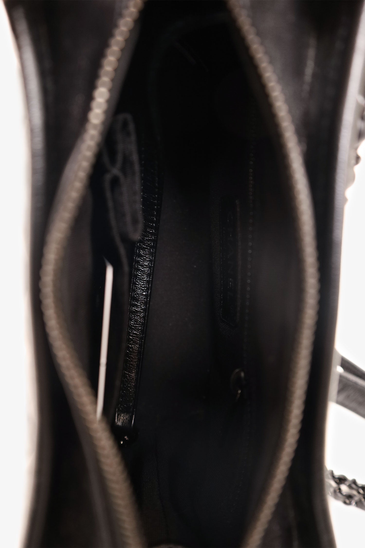 Chanel™ 2019 So Black Quilted Leather Small Gabrielle Crossbody Bag