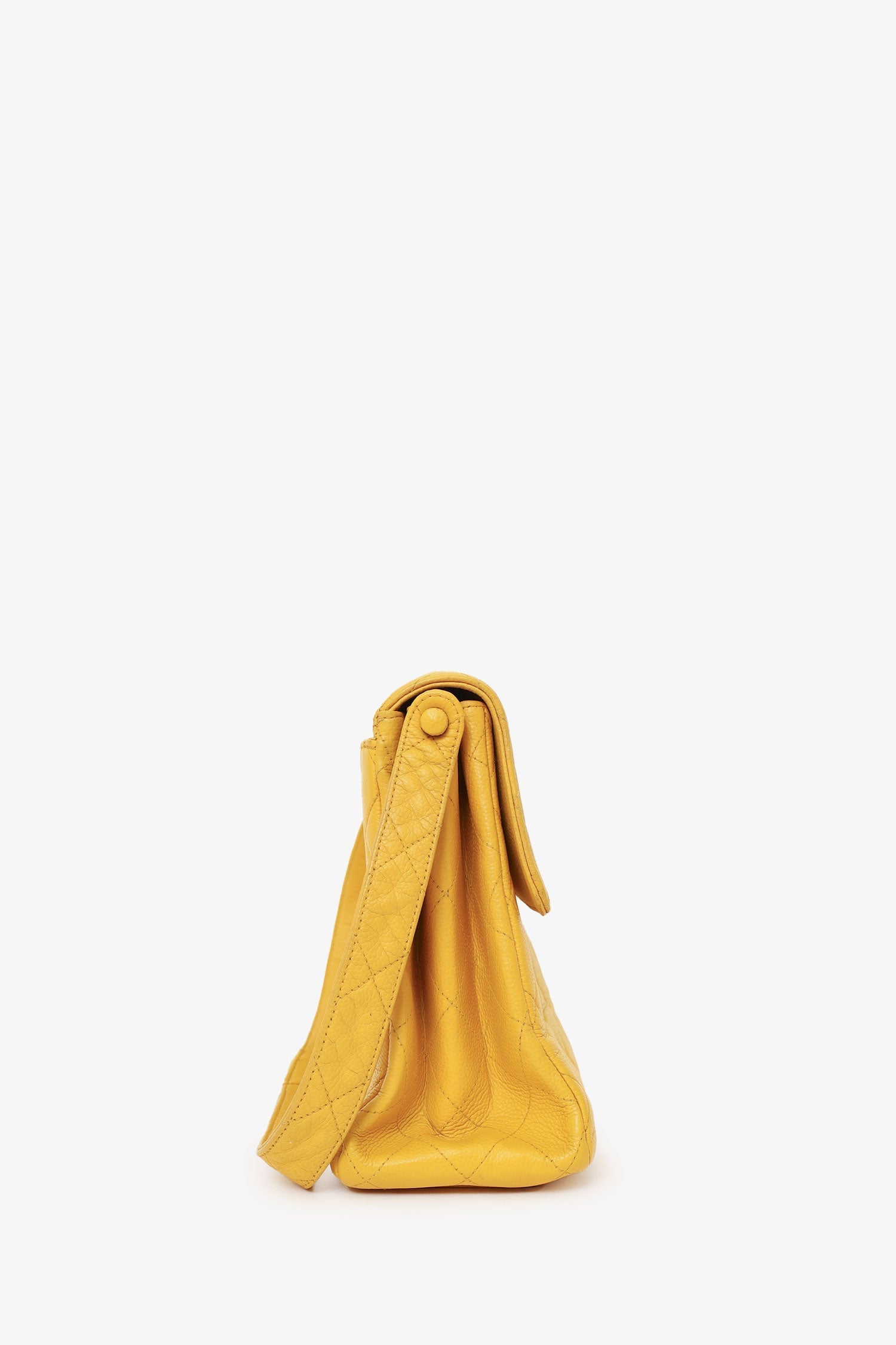 Chanel™ Yellow Caviar Leather CC Shoulder Bag