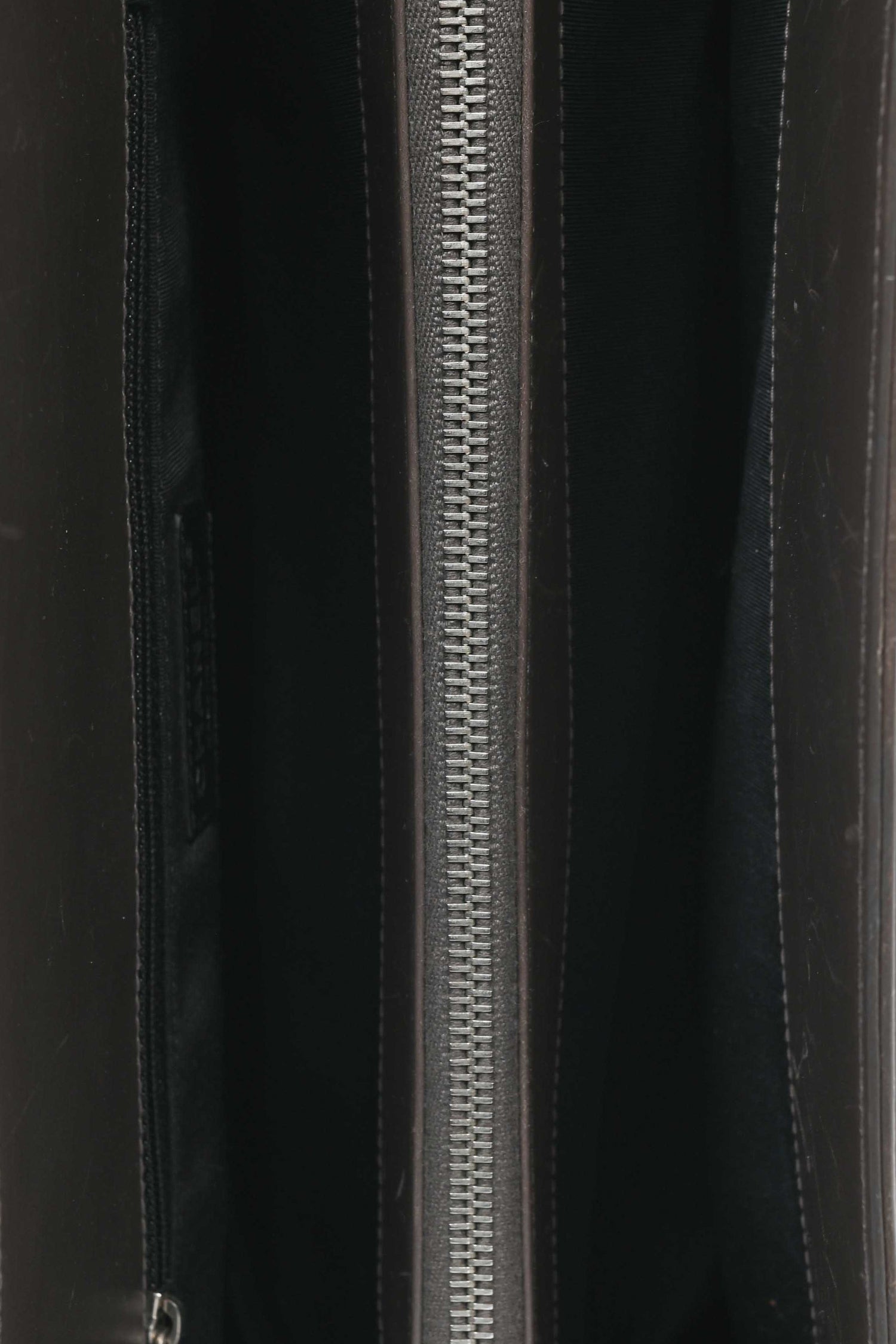 Chanel™ 2011 Grey Leather Reverso Boy Bag (As Is)