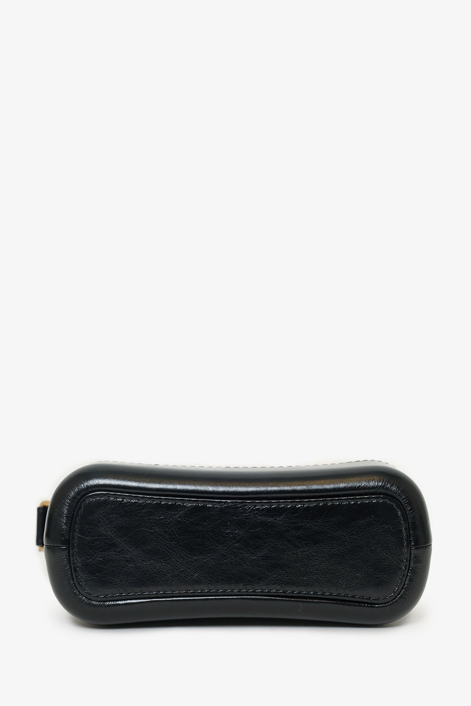 Chanel™ 2018 Black/White Lambskin Leather Small Gabrielle Bag