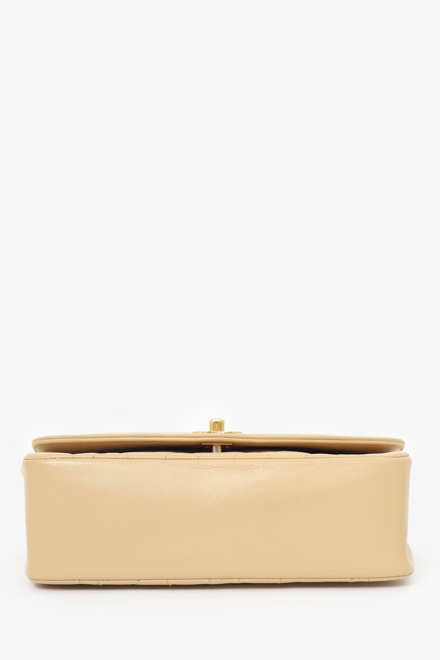 Chanel™ Beige Lambskin Small Diana Flap Bag