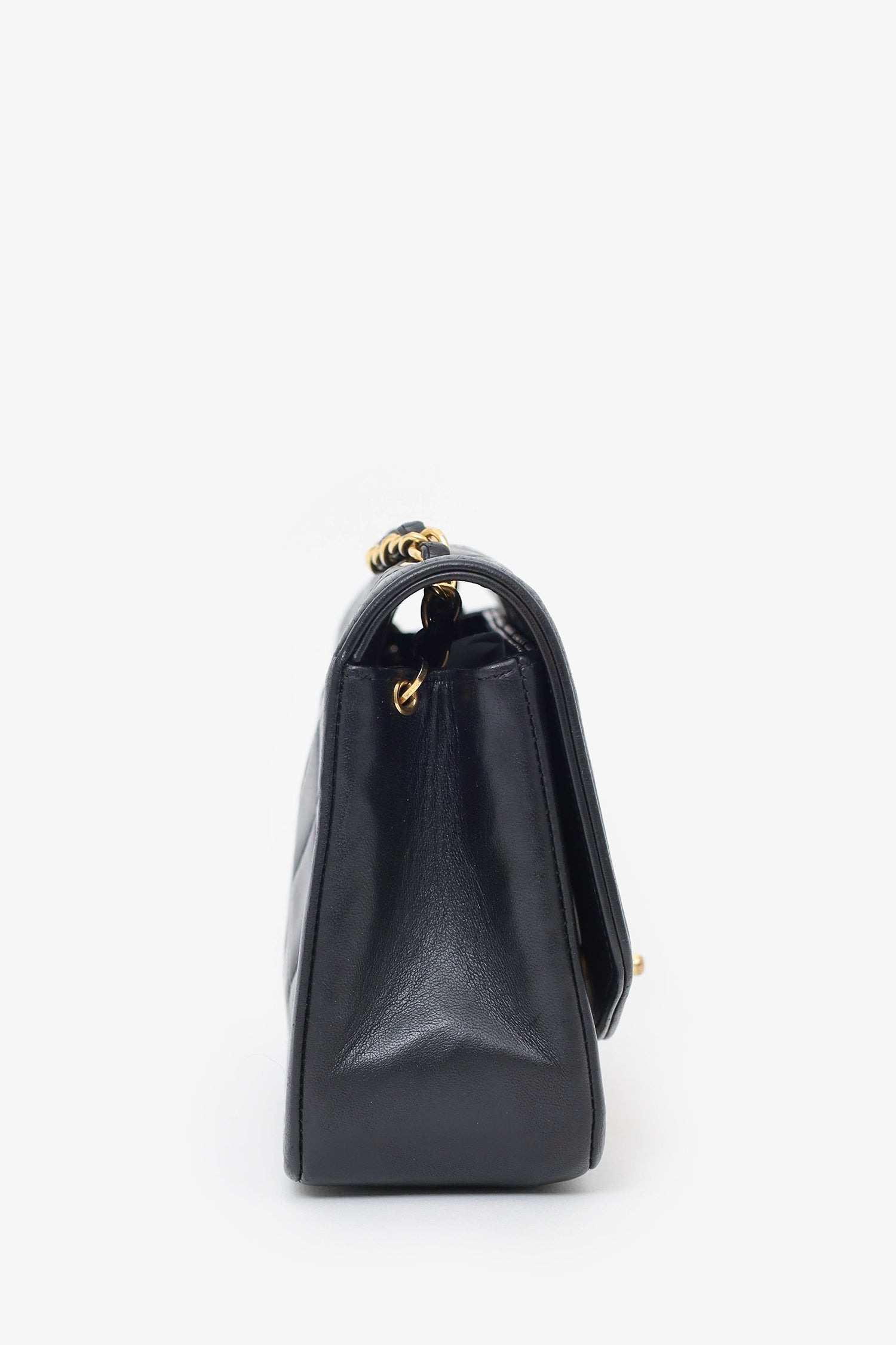 Chanel™ Black Lambskin Small Diana Flap Bag