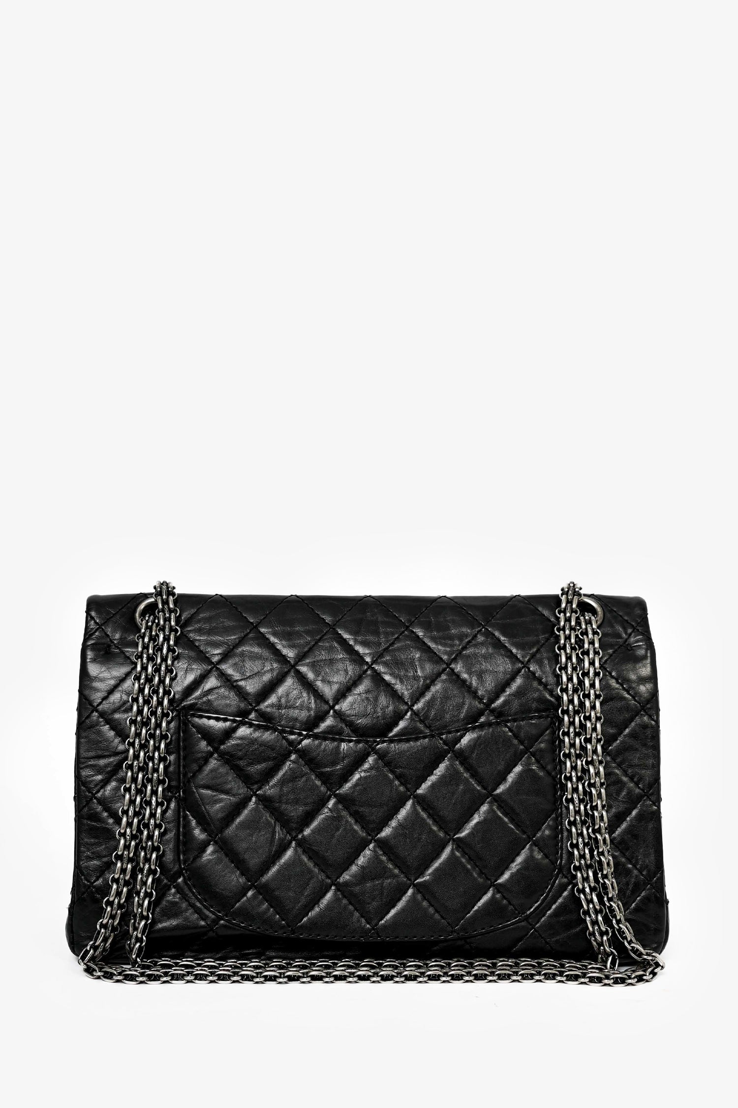 Chanel™ 2010 Black Lambskin Reissue 226 Shoulder Bag