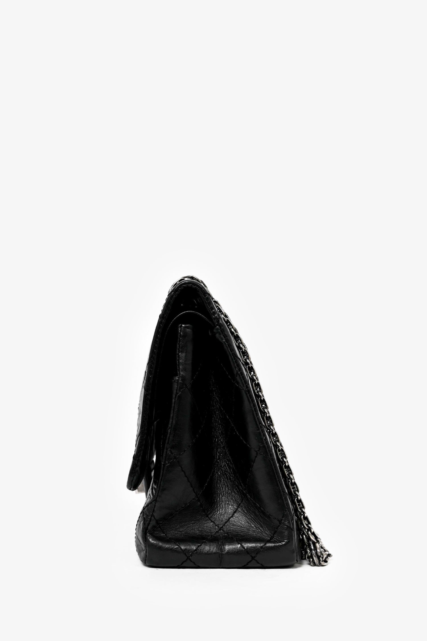 Chanel™ 2010 Black Lambskin Reissue 226 Shoulder Bag