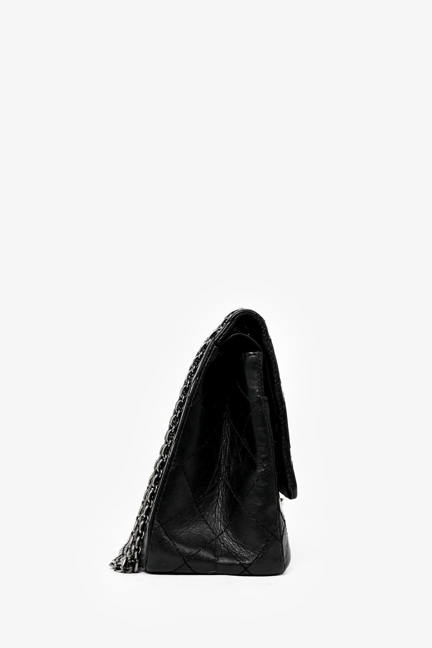 Chanel™ 2010 Black Lambskin Reissue 226 Shoulder Bag