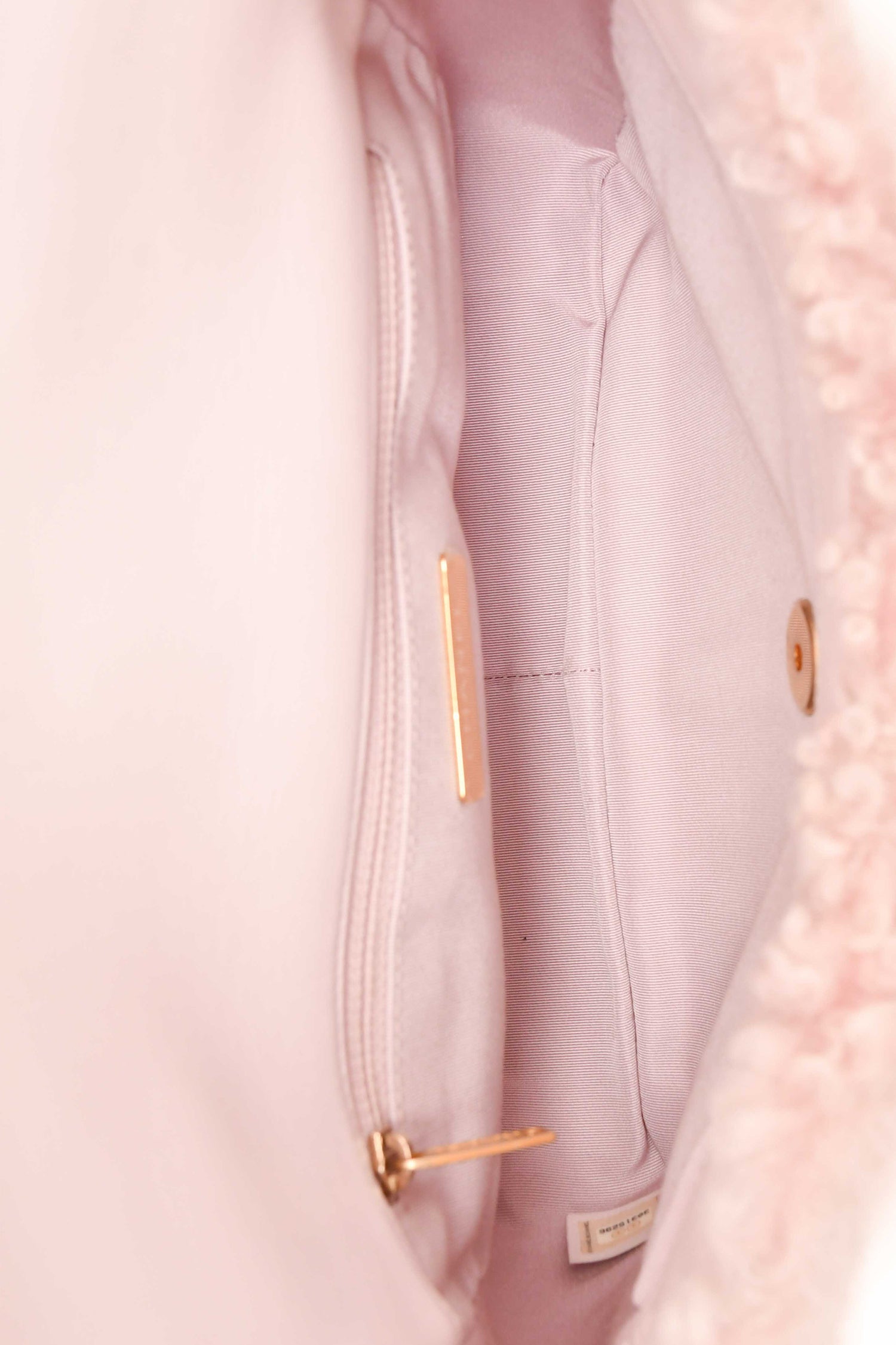 Chanel™ 2021 Pink Shearling 'Chanel 19' Medium Flap Shoulder Bag