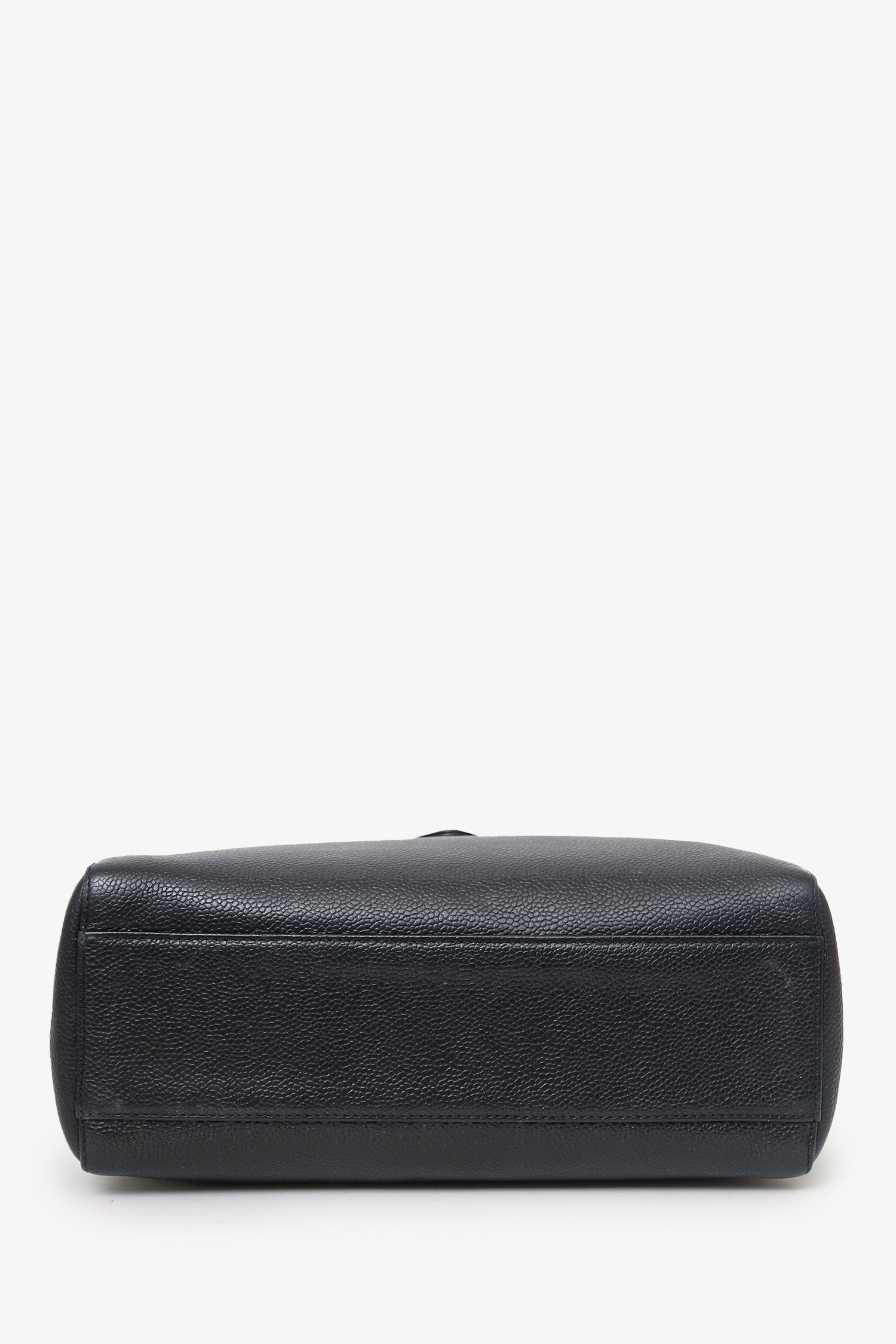 Chanel™ 1997-99 Black Caviar CC Turnlock Envelope Shoulder Bag