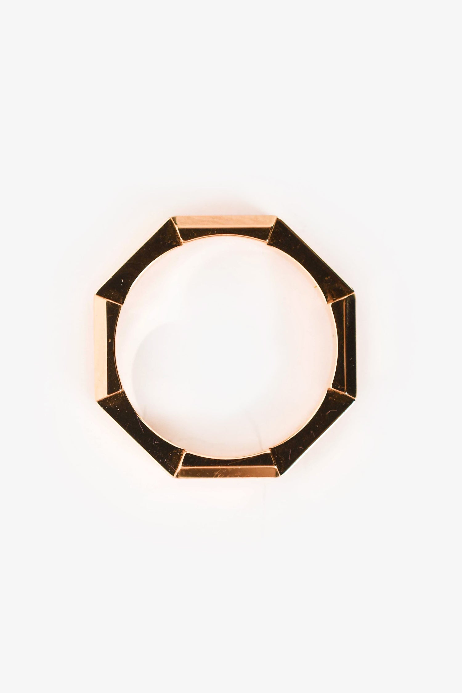 Gucci 18K Yellow Gold Gucci Link to Love Ring Size 8 (4 US)