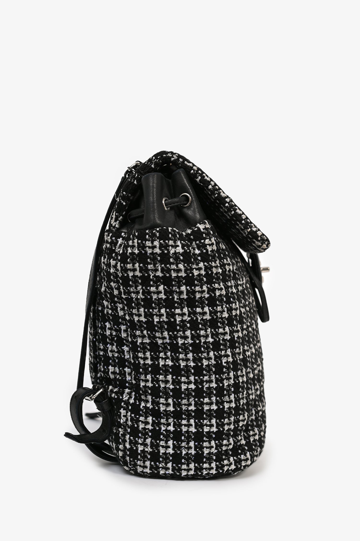 Chanel™ 2016 Black/Silver Tweed 'Urban Spirit' Backpack
