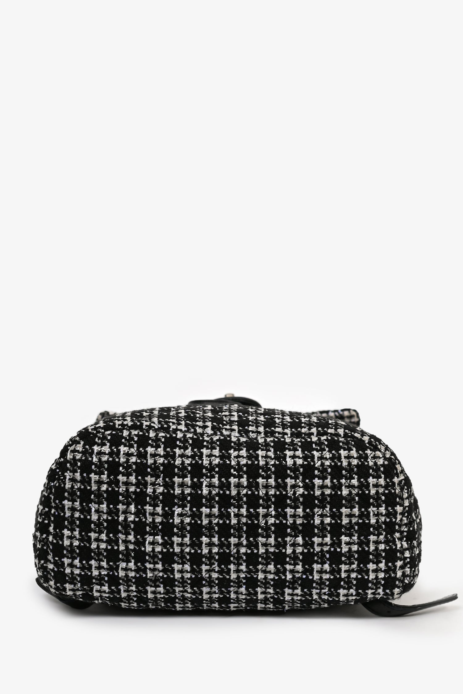Chanel™ 2016 Black/Silver Tweed 'Urban Spirit' Backpack
