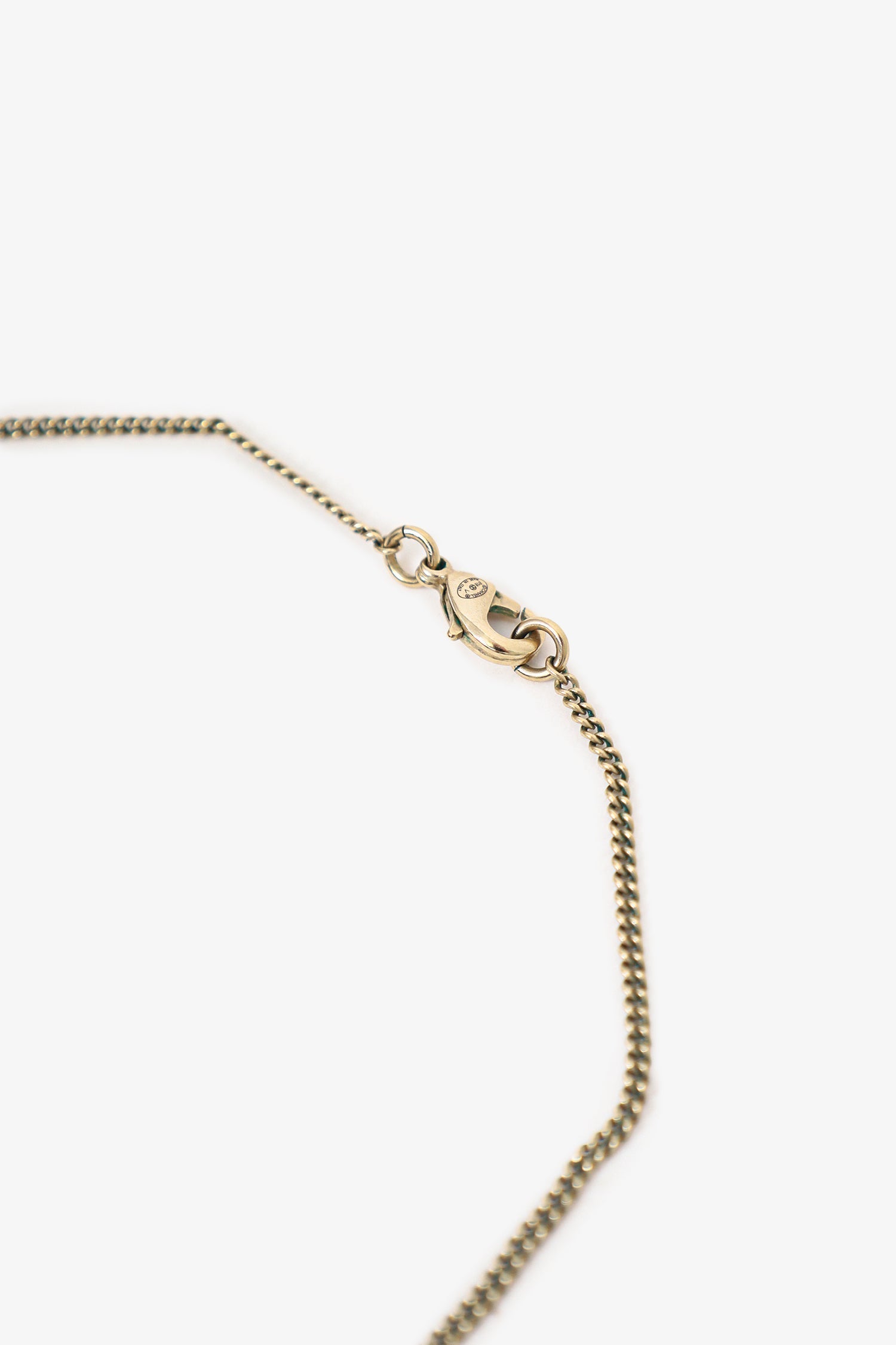 Chanel™ Gold Tone 'CC' Pearl Drop Necklace (As Is)