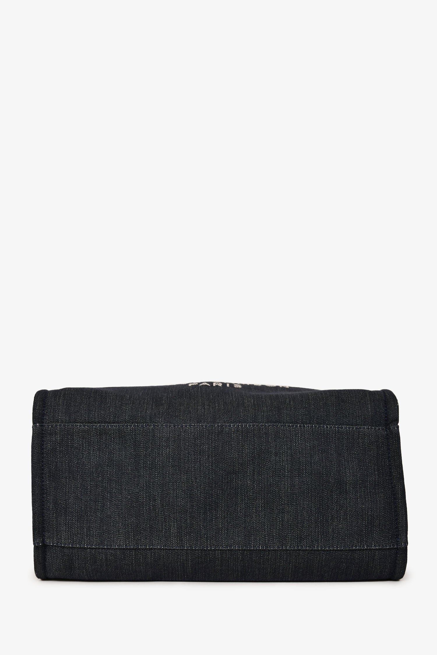 Chanel™ 2013-14 Navy Denim Deauville Tote (As Is)