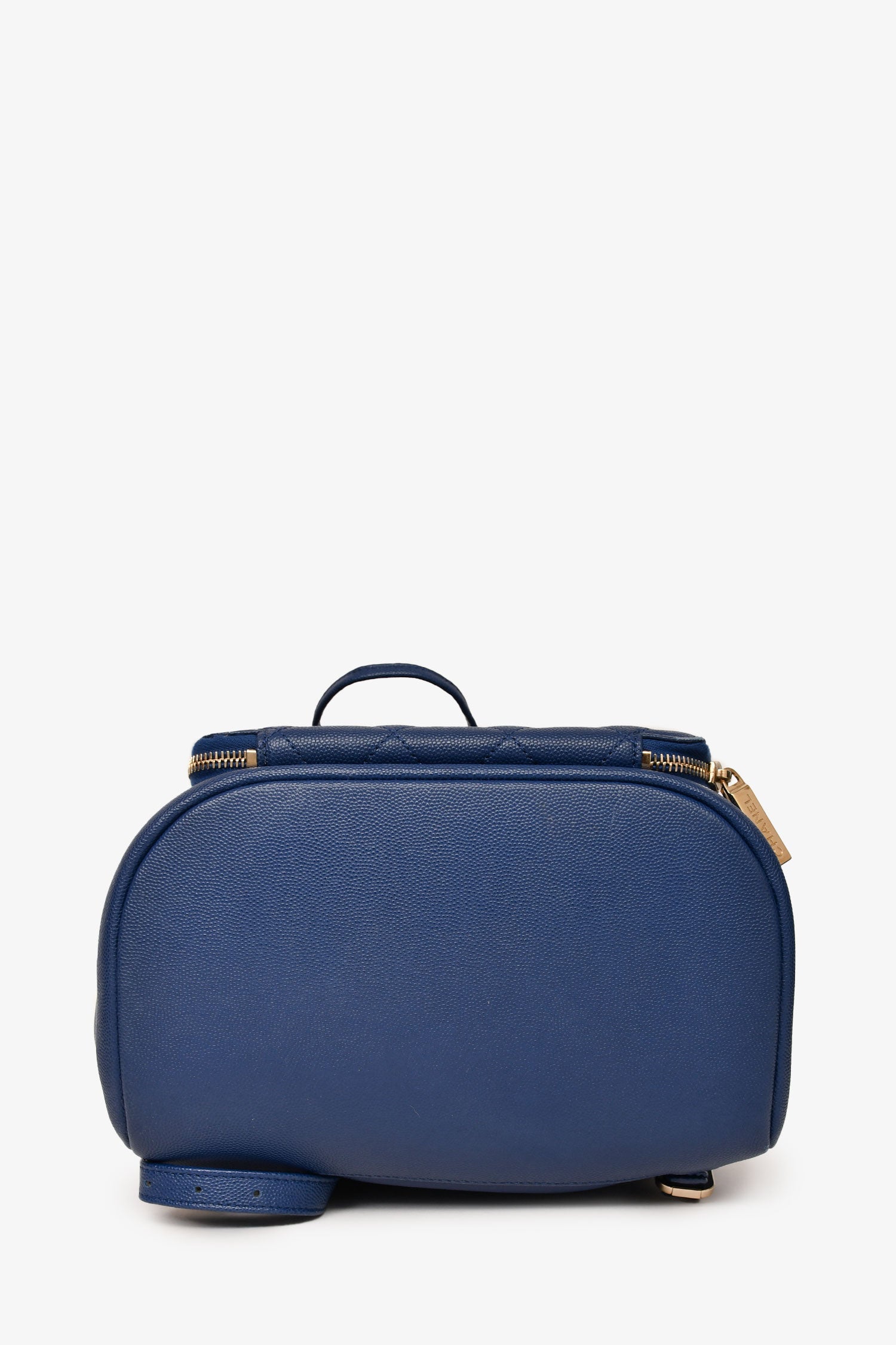 Chanel™ 2017 Blue Caviar Leather Business Affinity GHW Backpack