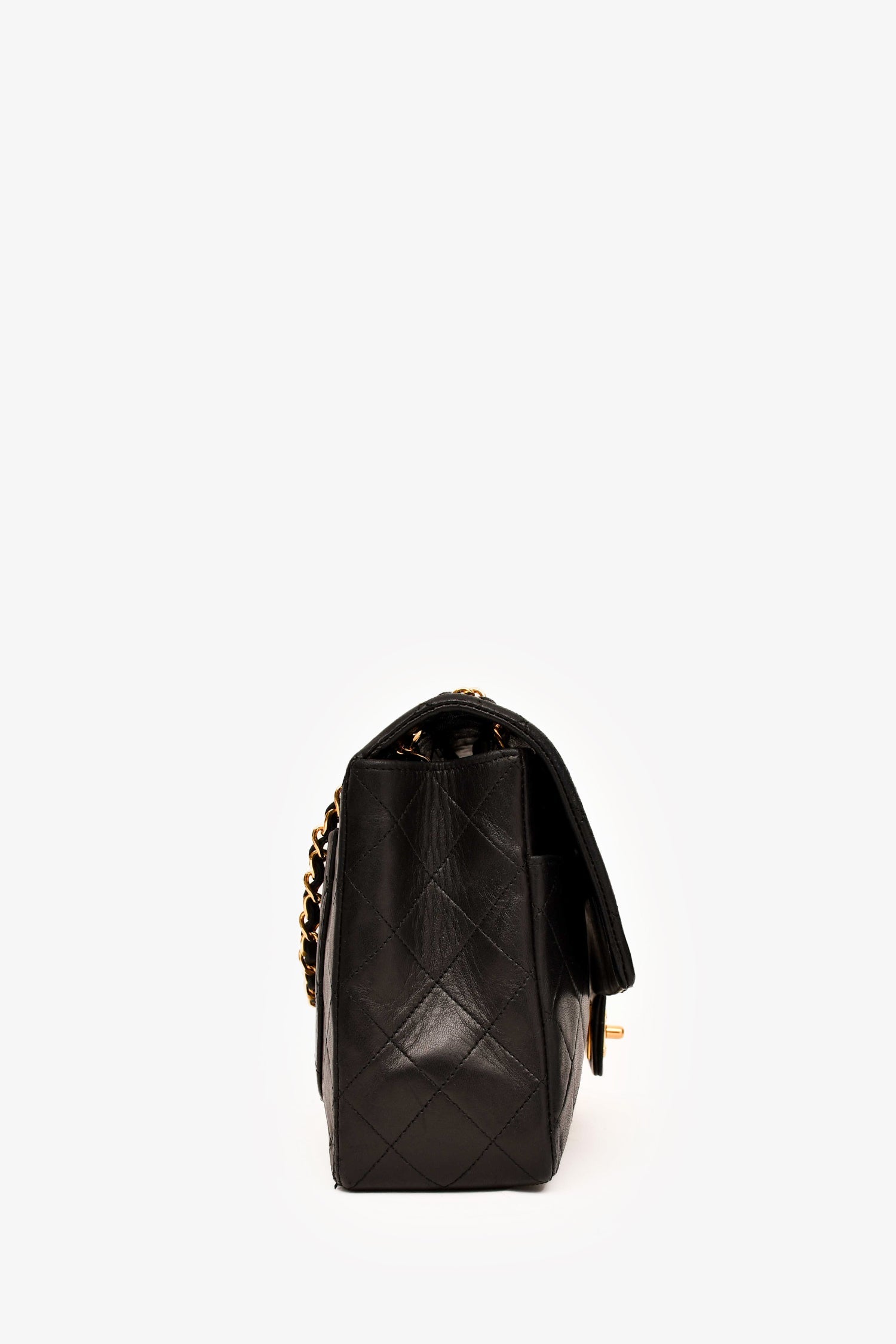 Chanel™ 1989-1991 Black Lambskin Classic Flap Bag