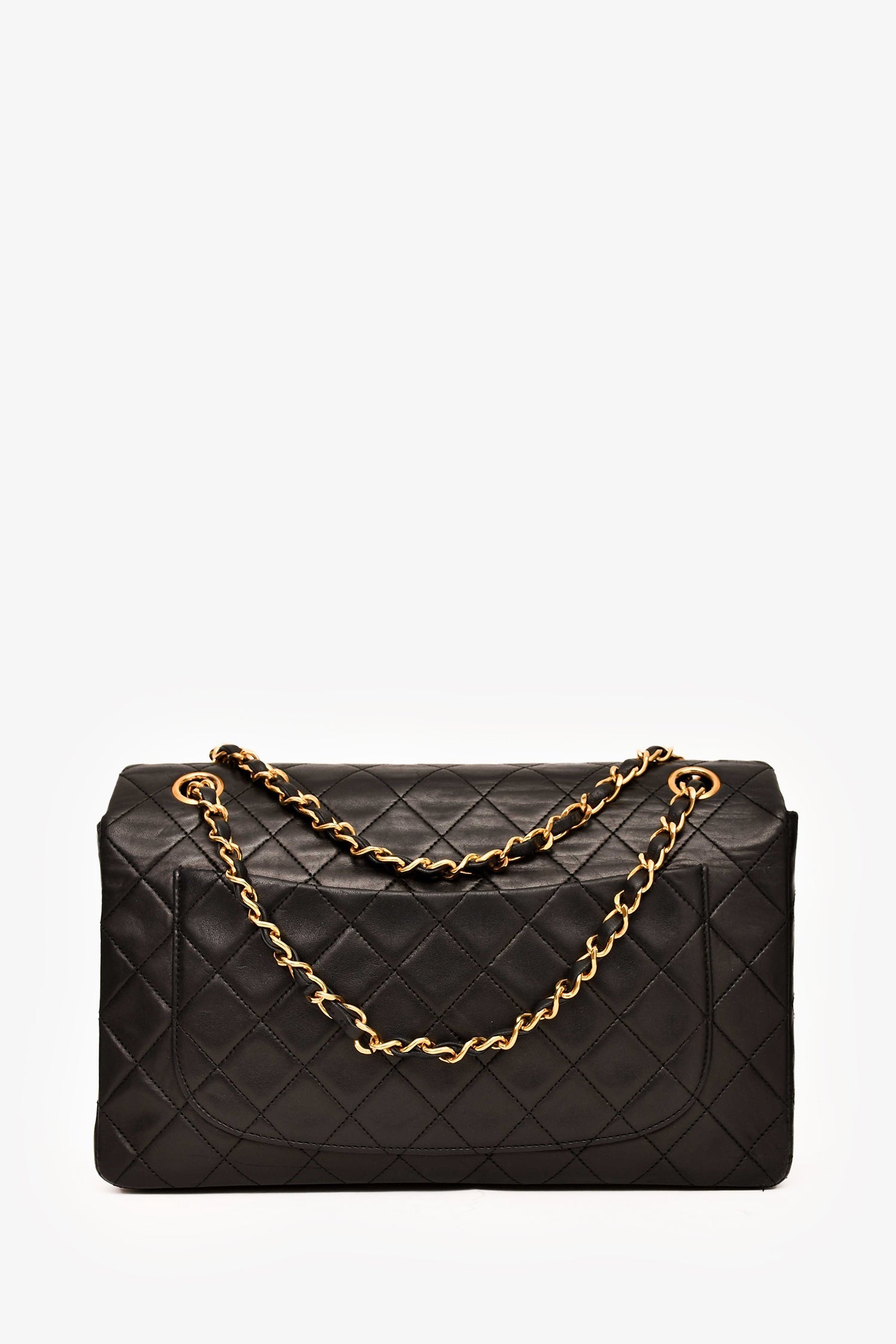 Chanel™ 1989-1991 Black Lambskin Classic Flap Bag