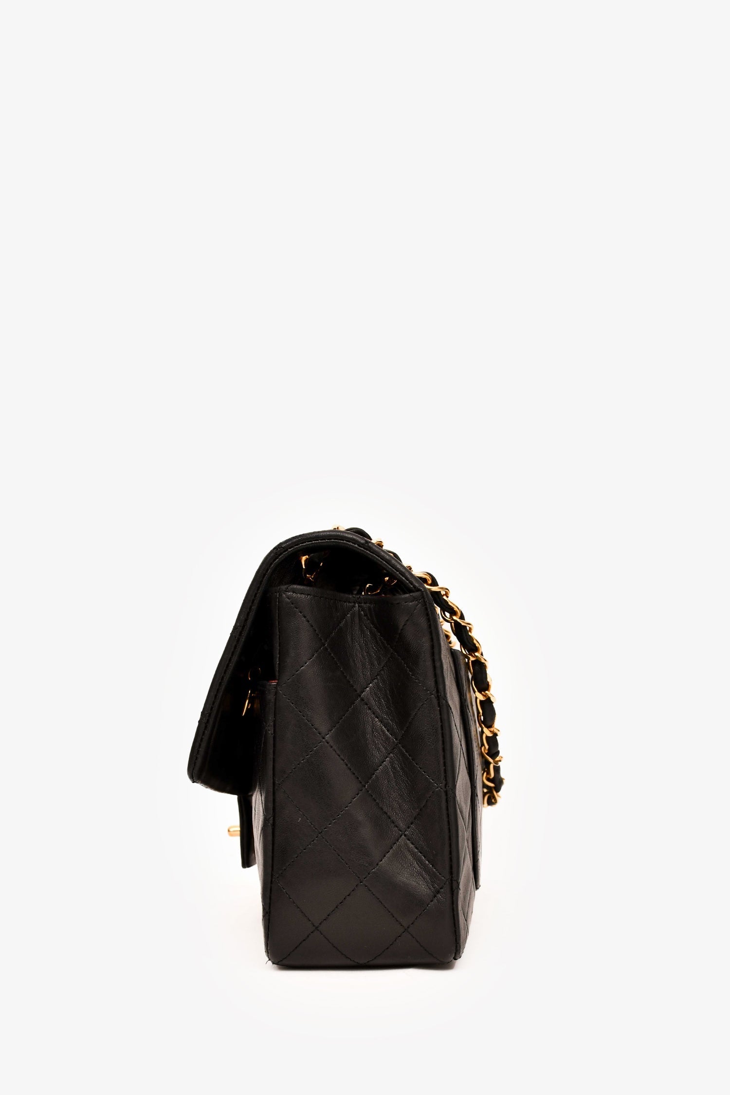 Chanel™ 1989-1991 Black Lambskin Classic Flap Bag