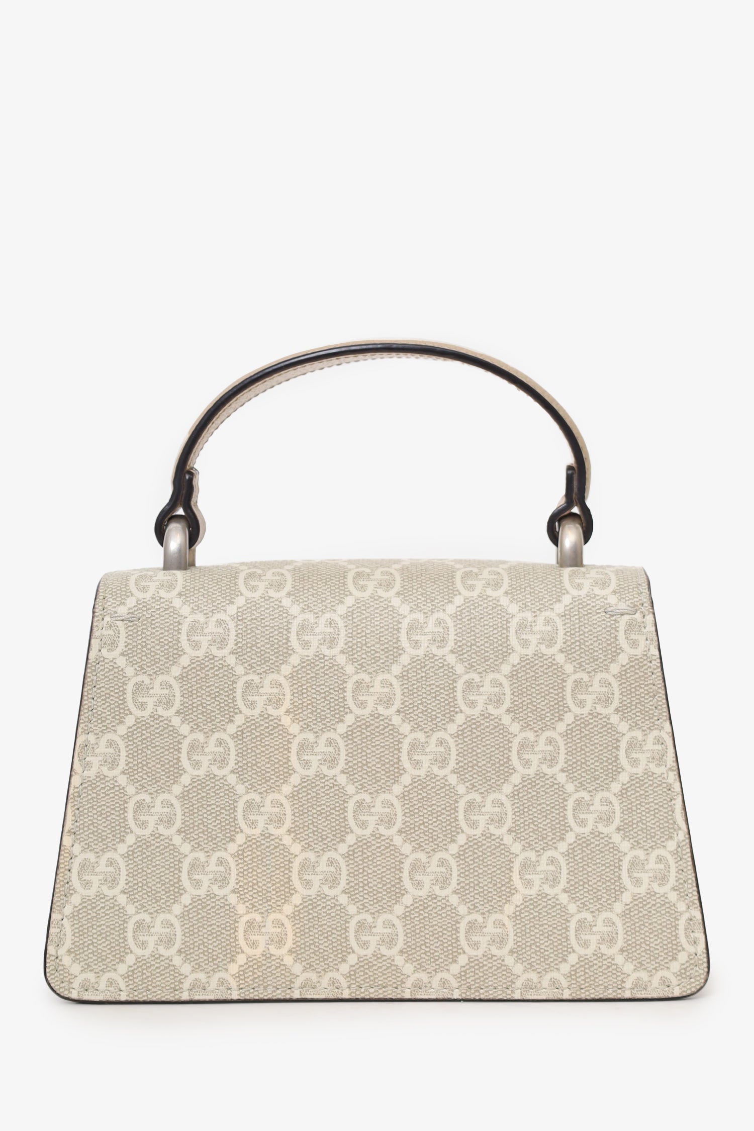 Gucci Beige GG Monogram Mini Dionysus Top Handle